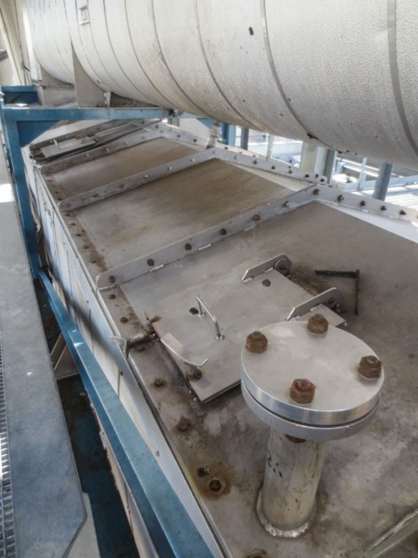 Lot Sold Conditionally. Part of Bulk Bid. Twin shaft paddle mixer, stainless steel. GEA Barr Ros