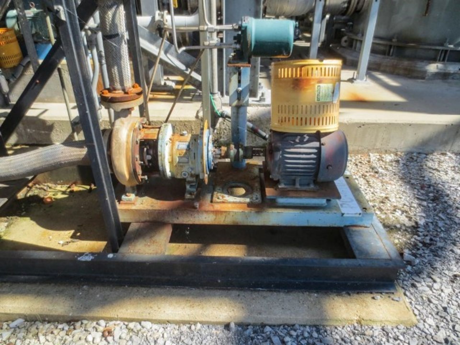 Goulds centrifugal pump, model 3196. Size 3X4-10 with 8.25" impeller Rigging/Loading Fee: $850