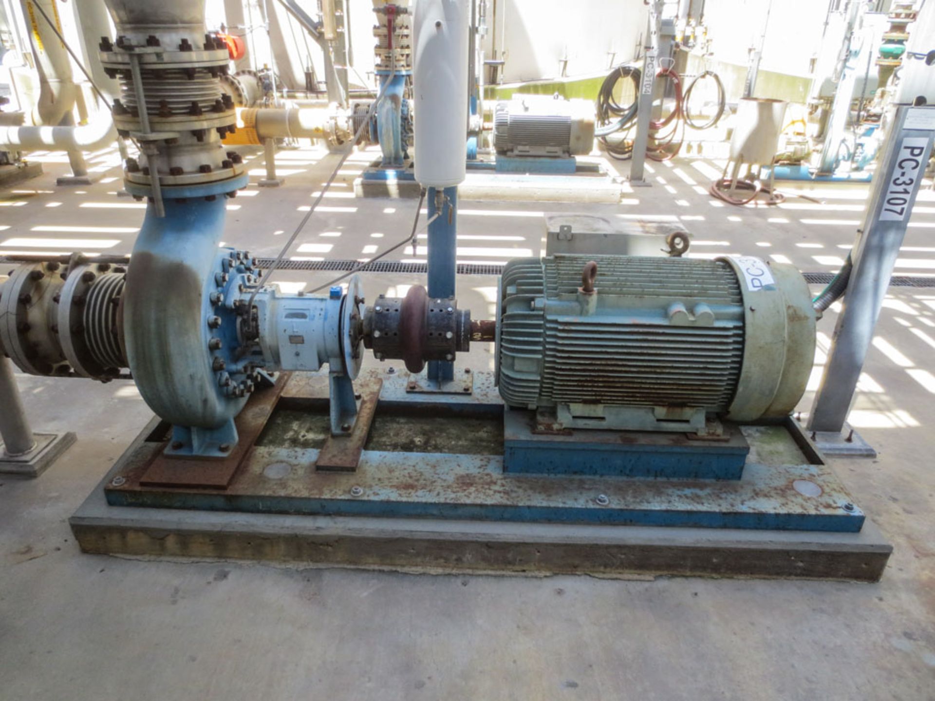 Goulds centrifugal pump, model 3180L. Size 10X12-19 with impeller dia Rigging/Loading Fee: $1000 - Image 8 of 8