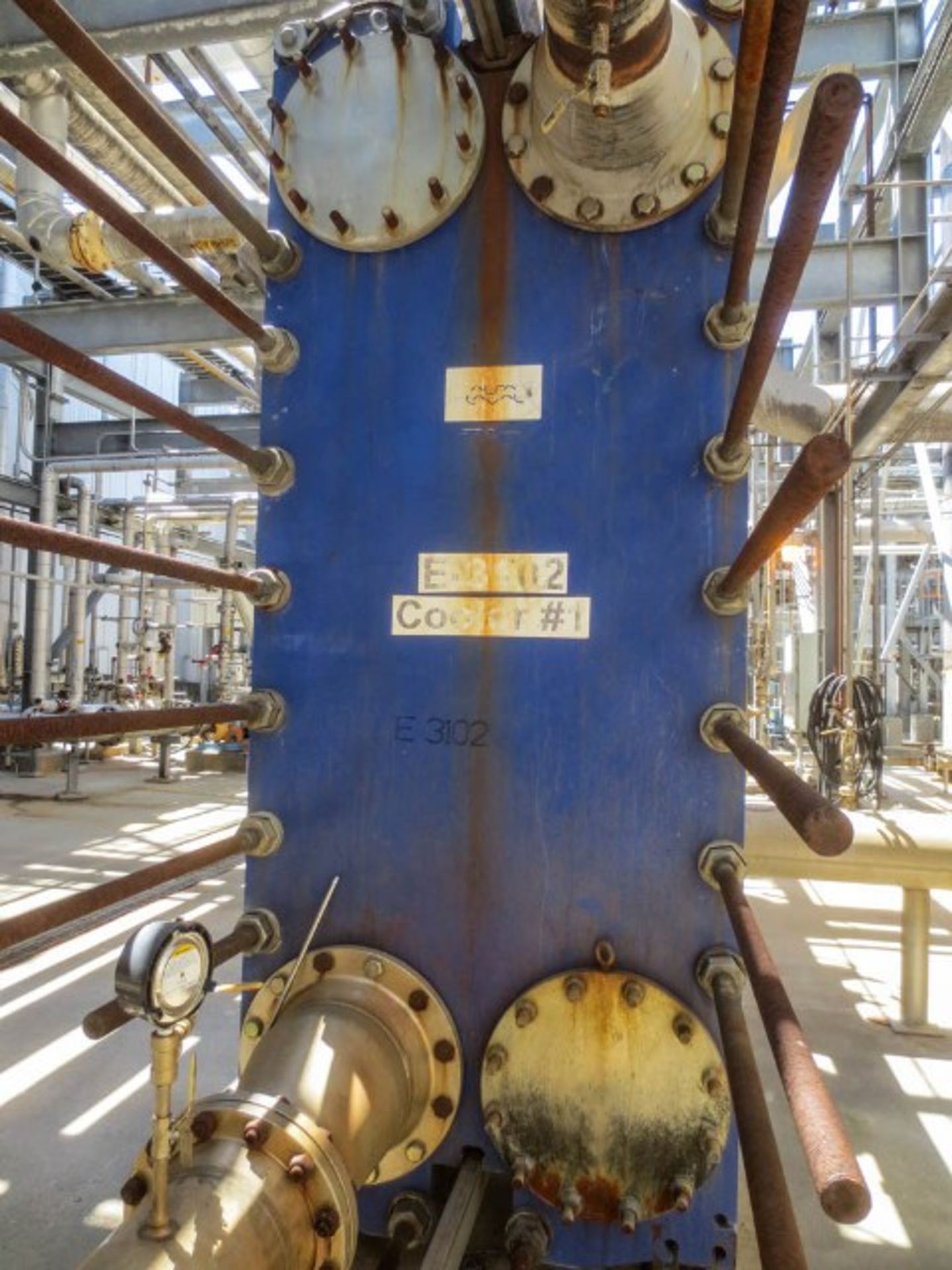 Alfa Laval Plate heat exchanger Model Widegap 350S-FG. Has 50 plates at Rigging/Loading Fee: $1000 - Image 5 of 7