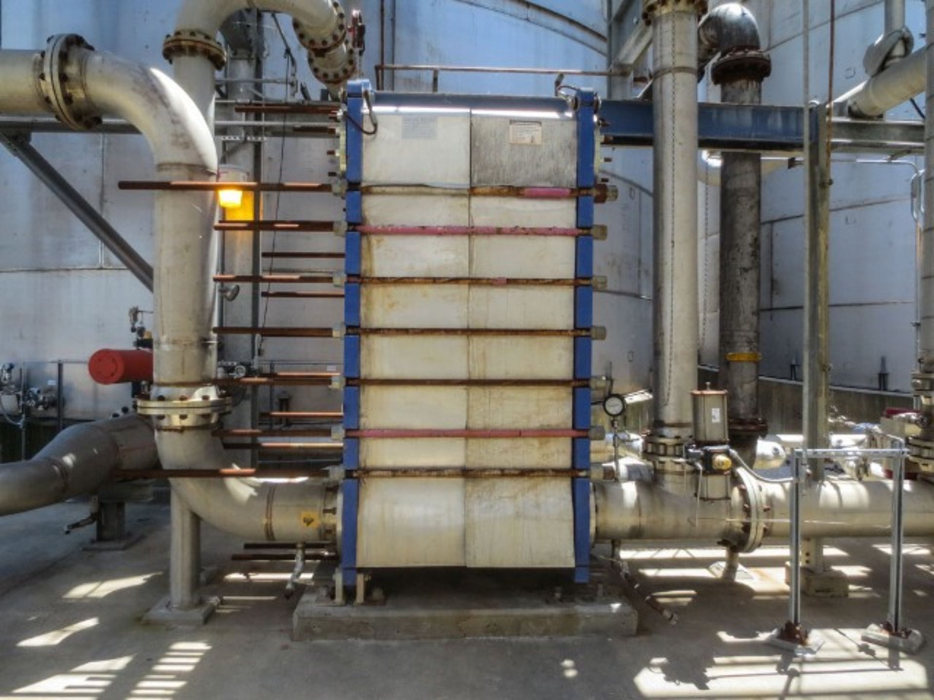 Alfa Laval Plate heat exchanger Widegap w/0.6mm plates Model 350S-FG. Has Rigging/Loading Fee: $1000