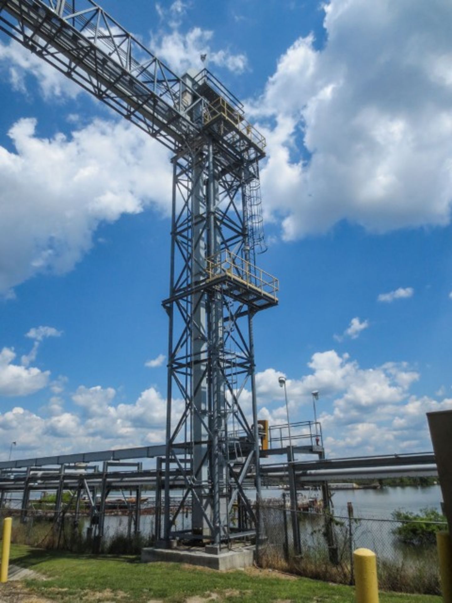 GSI Bucket elevator leg 12 x 18 x 75 ft tall. Model 50P36-75. Designed for DDGS 60 TPH at 40 PCF.
