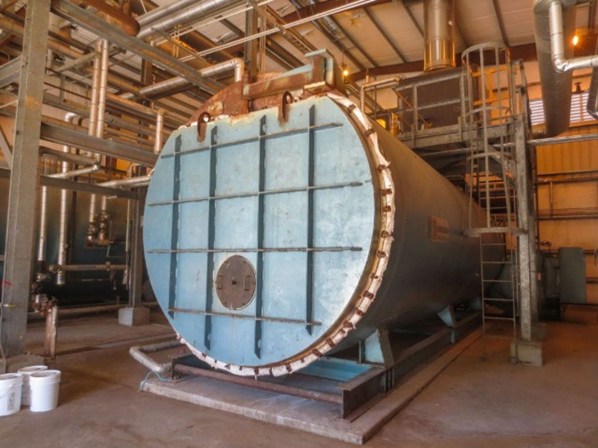 Firetube Boiler, Superior Boiler and Economizer 2200HP (73,645 MBTU) steam OUT, Lo NOx natural gas - Image 10 of 11