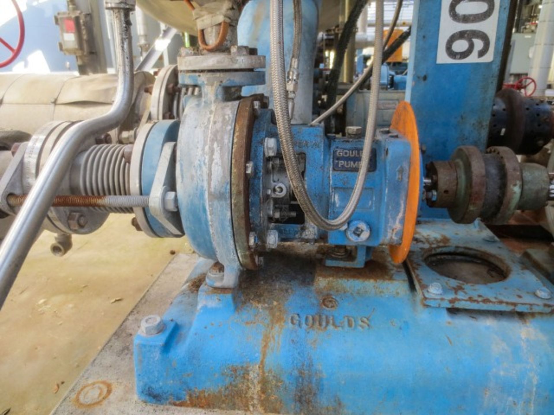 Goulds centrifugal pump, model 3196 STX. Material CD4MCU. Size 1.5X3-8 Rigging/Loading Fee: $650 - Image 3 of 7