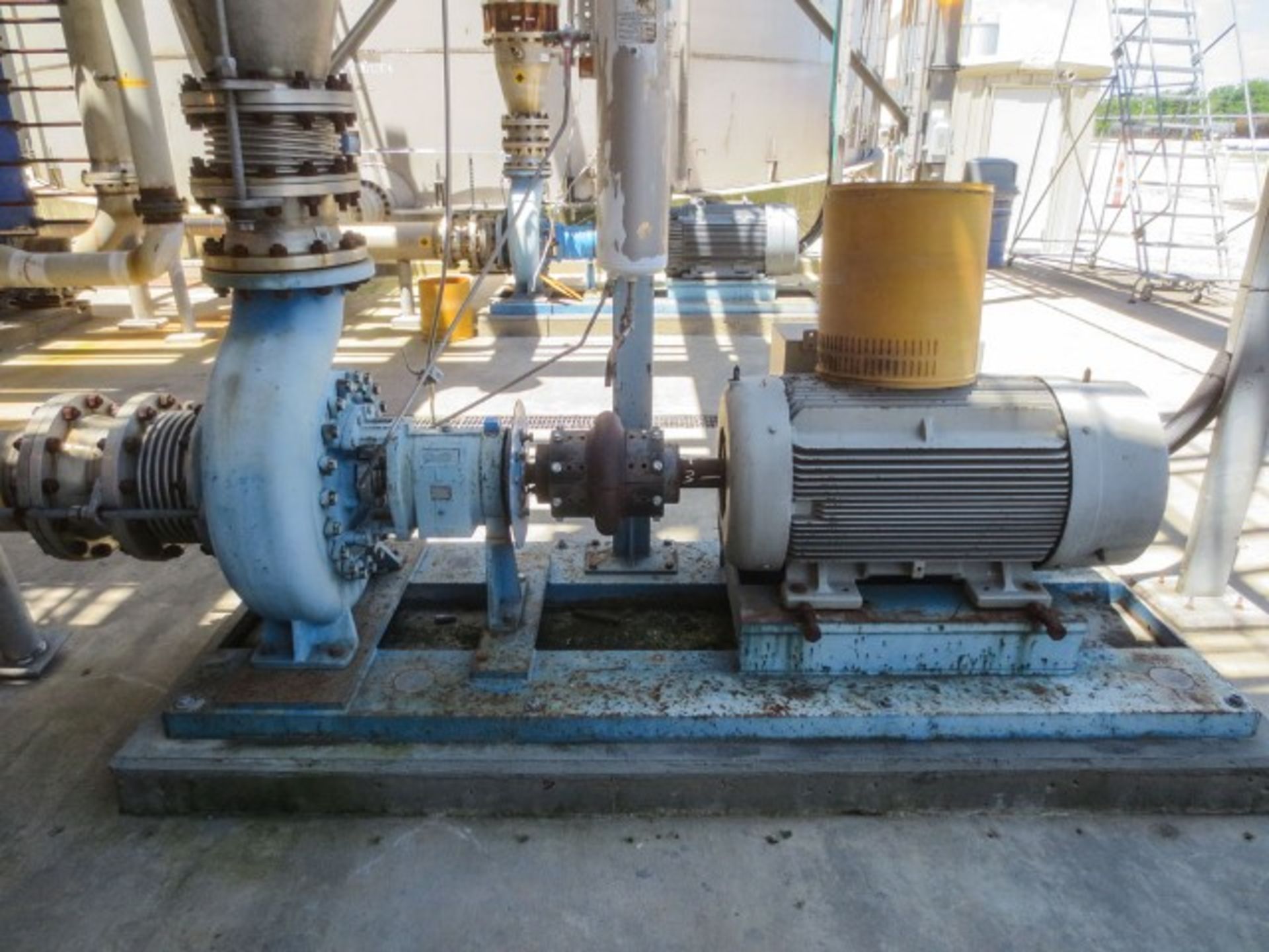 Goulds centrifugal pump, model 3180L. Size 10X12-19 with impeller dia Rigging/Loading Fee: $1000