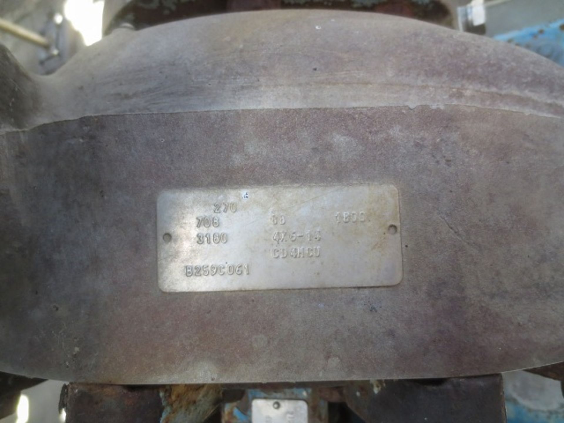 Goulds centrifugal pump, model 3180S. Size 4X6-14 with 10.63 in. impell Rigging/Loading Fee: $850 - Image 7 of 9