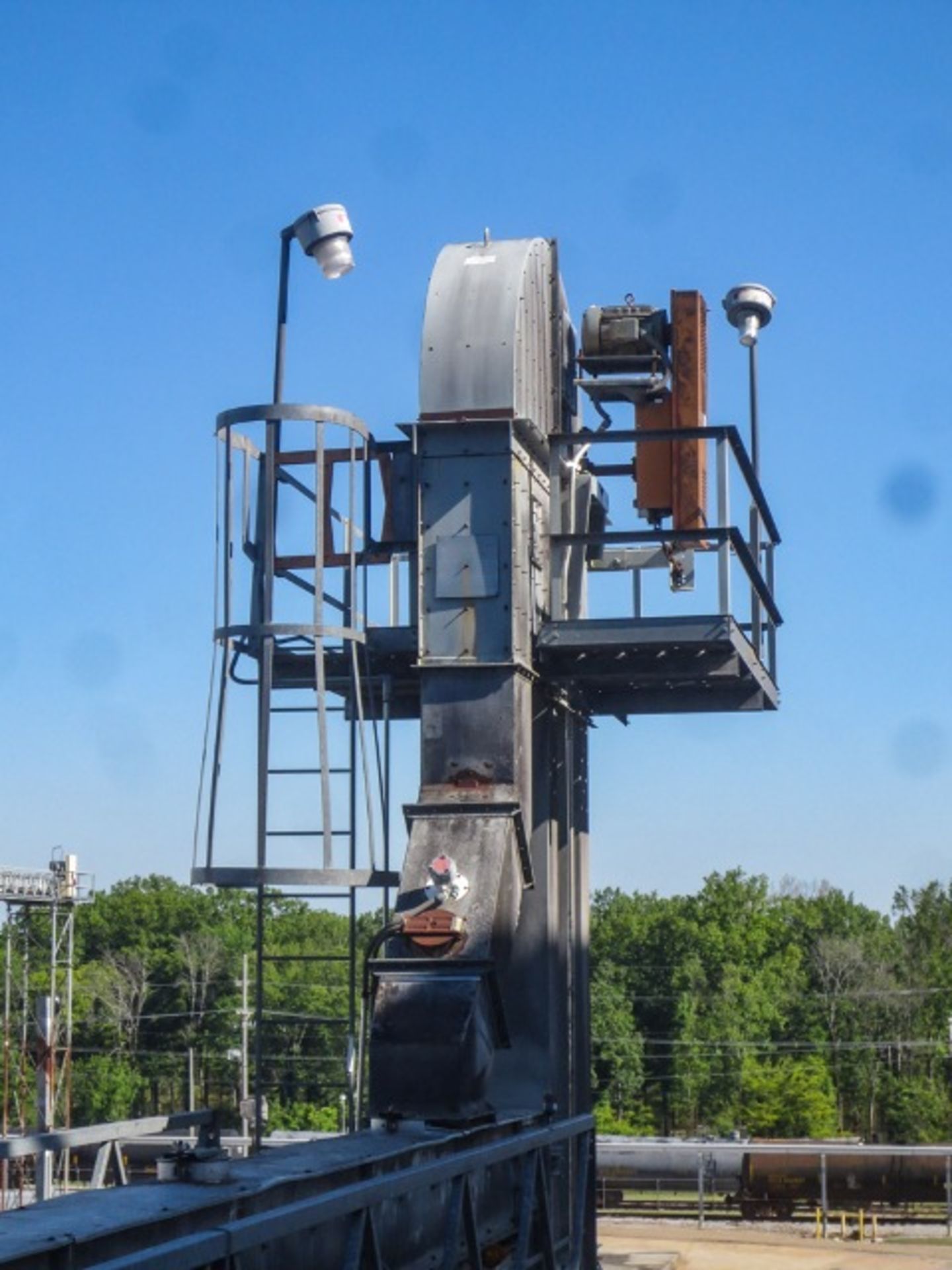 GSI Bucket elevator leg 36" x 45 ft tall. Model 60P36-45. Pulley 36", Designed for whole grain at 48 - Image 4 of 8