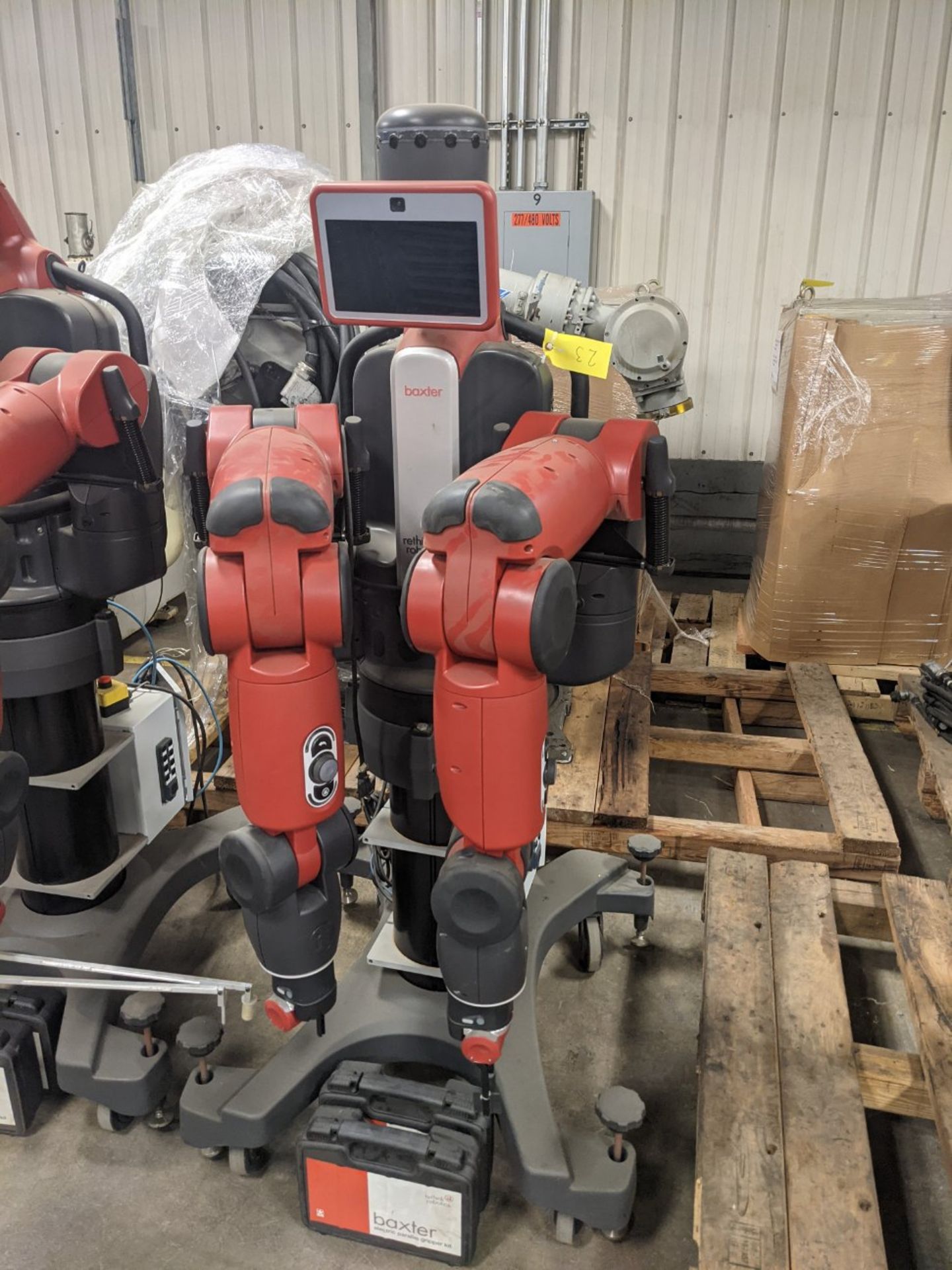 Rethink Robotstics Baxter, Model #0012541, S/N #001503P0017, DOM = 2015