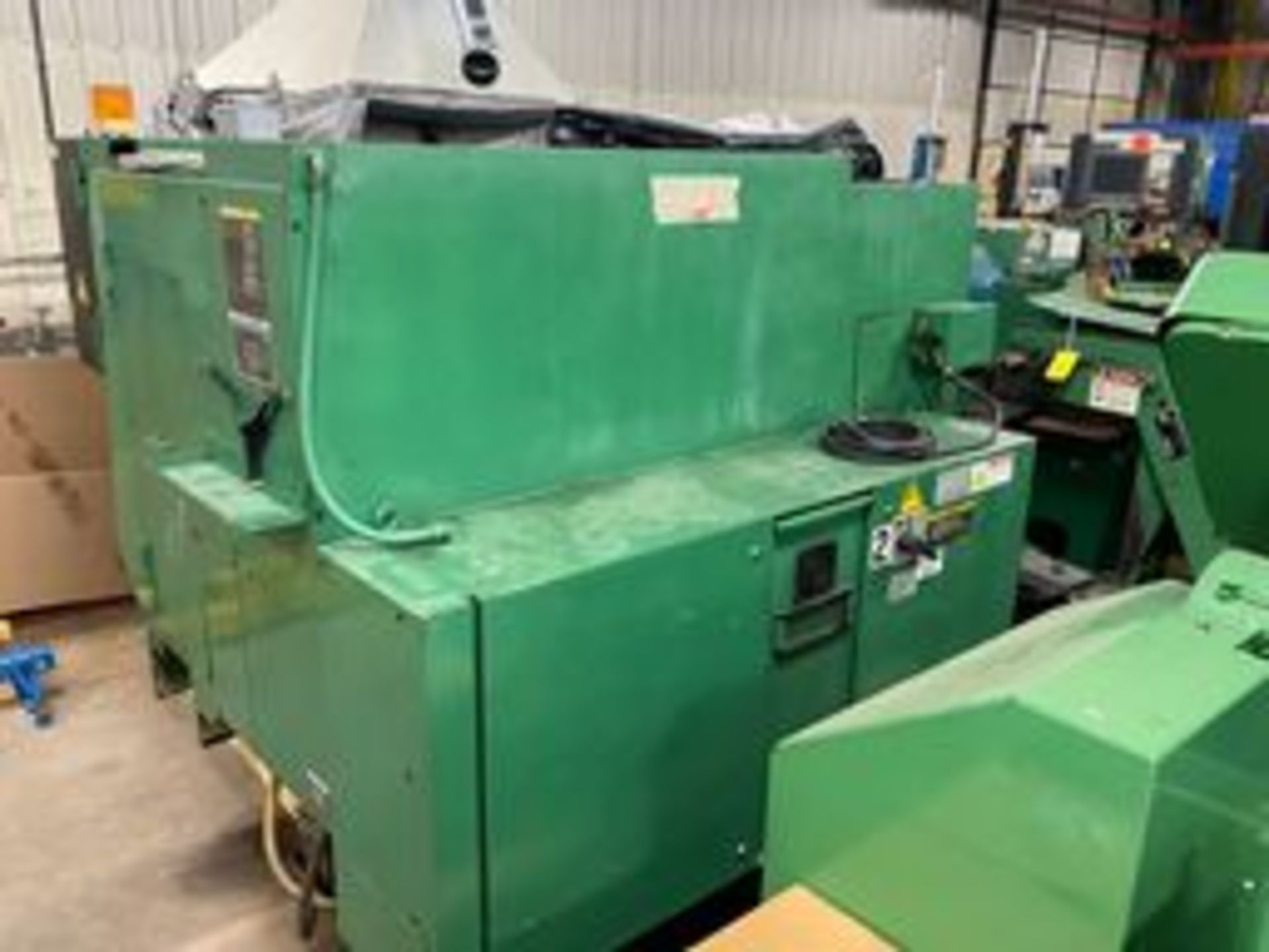 Hitachi Seki CNC Lathe, Model #HITEC-TURN 20SII, S/N #HTS21619, Comes W/ Chip Conveyor & Bar Feeder - Image 8 of 14