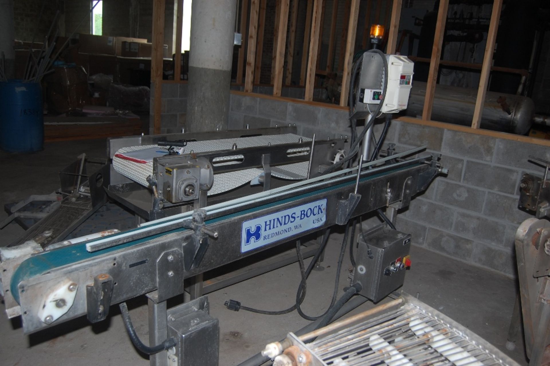 Hindsbock conveyor mod 8C-xx 98x19x36" belt is 41/2 x 98 inches ***LOADING FEE OF: $ 50 will be - Image 3 of 7