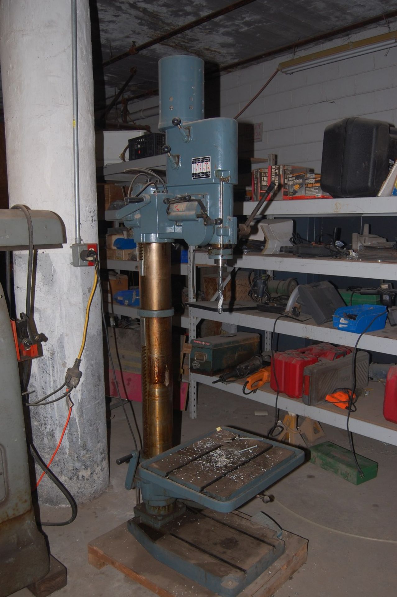 Large Enco drill press by powerful vertical drill machines mod 00233130 31x24x84" 2HP 220V 3 - Image 2 of 3