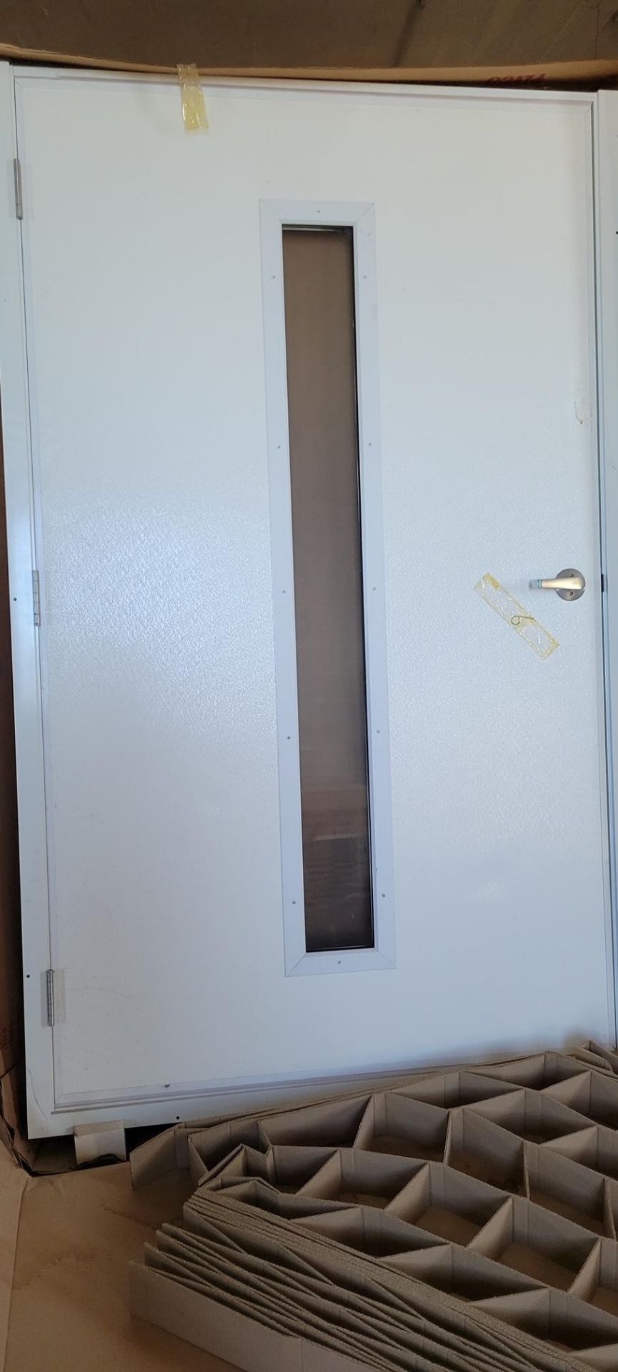 Plyco doors 1 -54pwfg4068 40 x 64 framed fiberglass polar white Plyco doors 1 -54pwfg4068