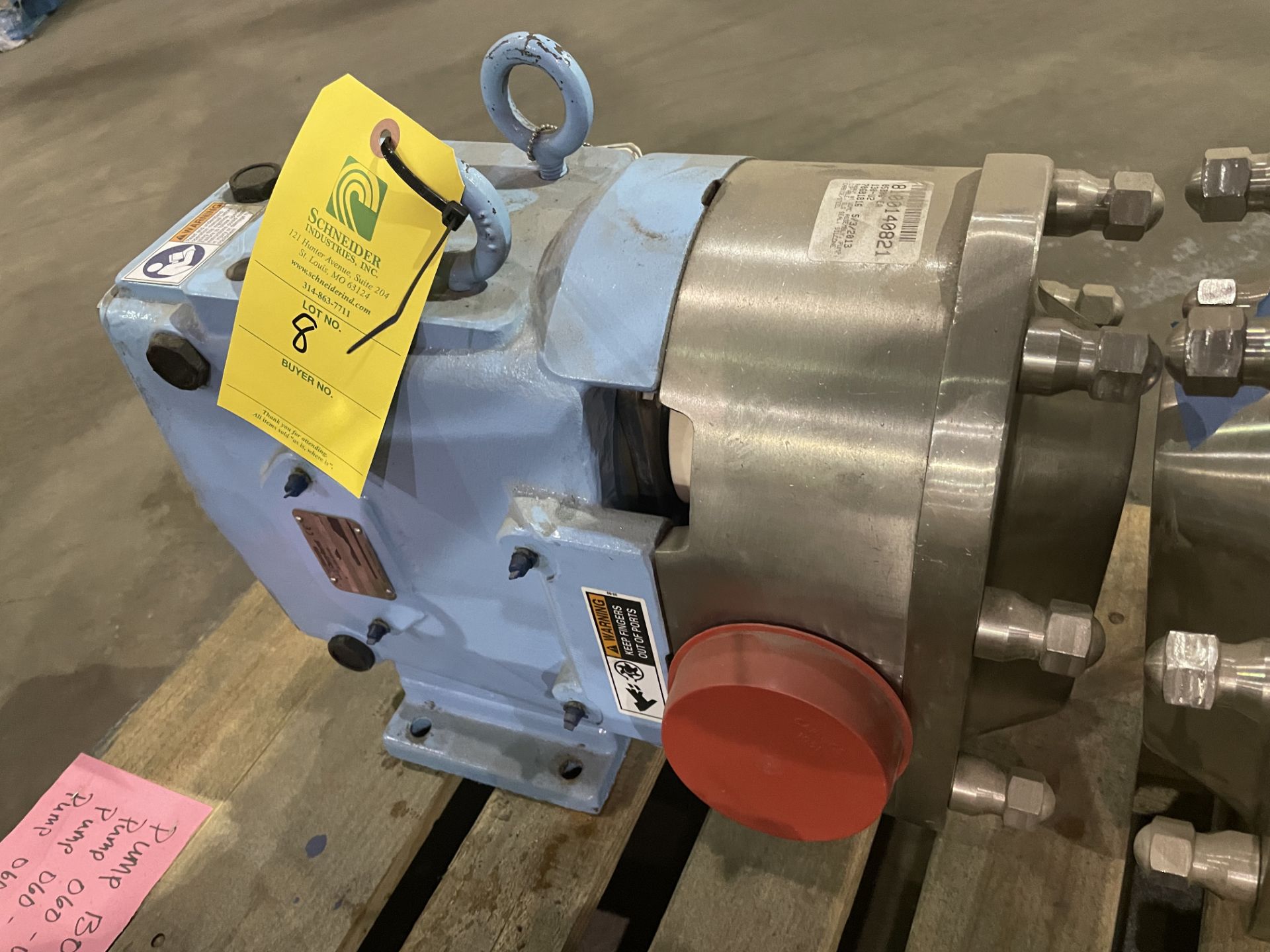 Waukesha Pump Model 130U2 S/N2440441 Pump Only No Motor RIGGING/LOADING FEE - $50 - Image 2 of 3