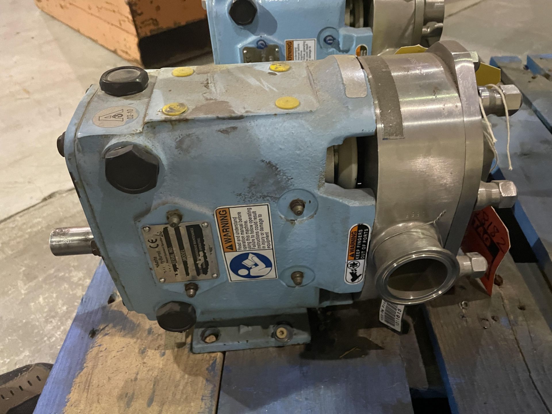 Waukesha Pump Model 6 Pump Only No Motor RIGGING/LOADING FEE - $50