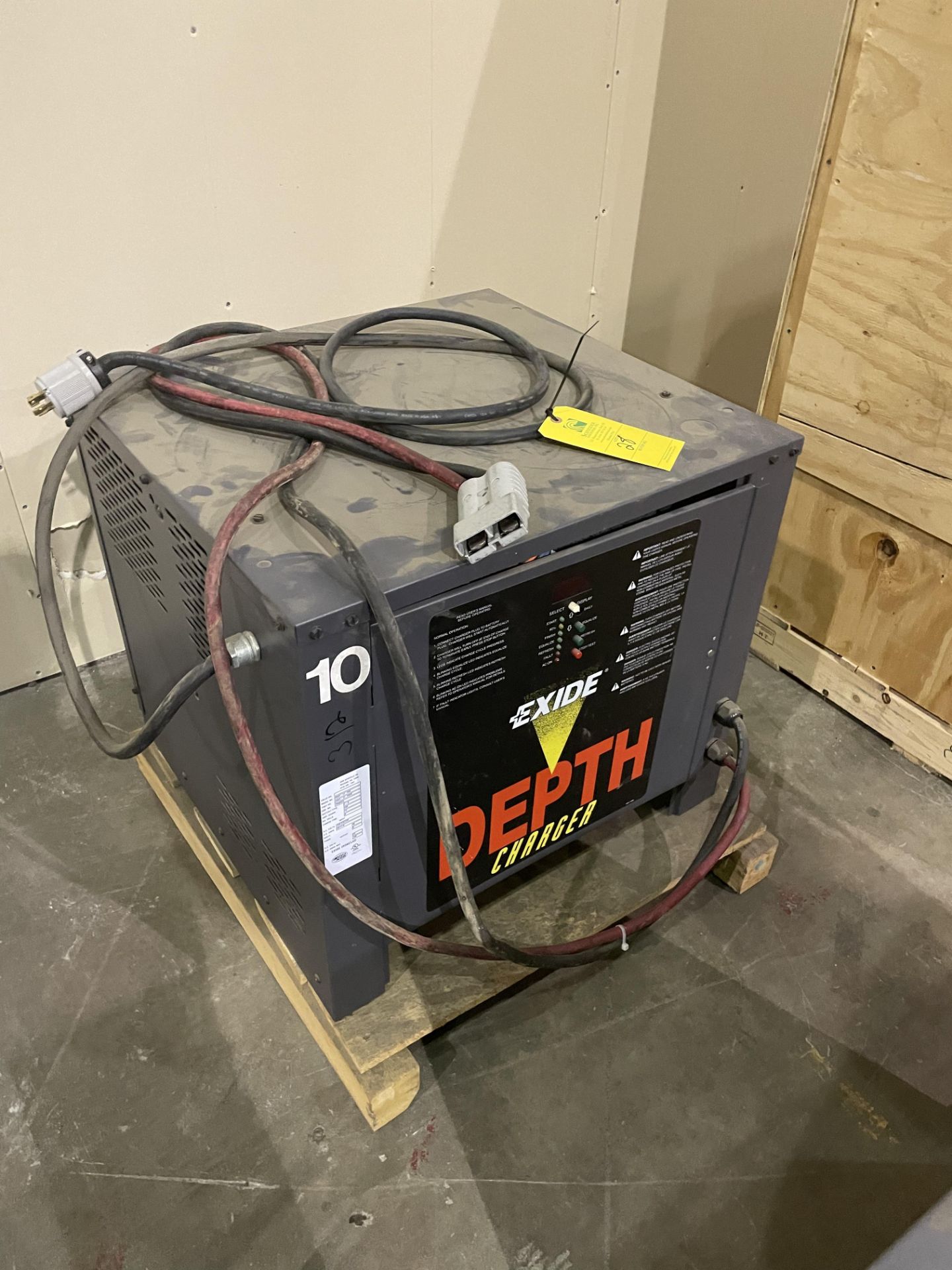 Exide depth charger D.C Volts 24 RIGGING/LOADING FEE - $50 - Image 3 of 3