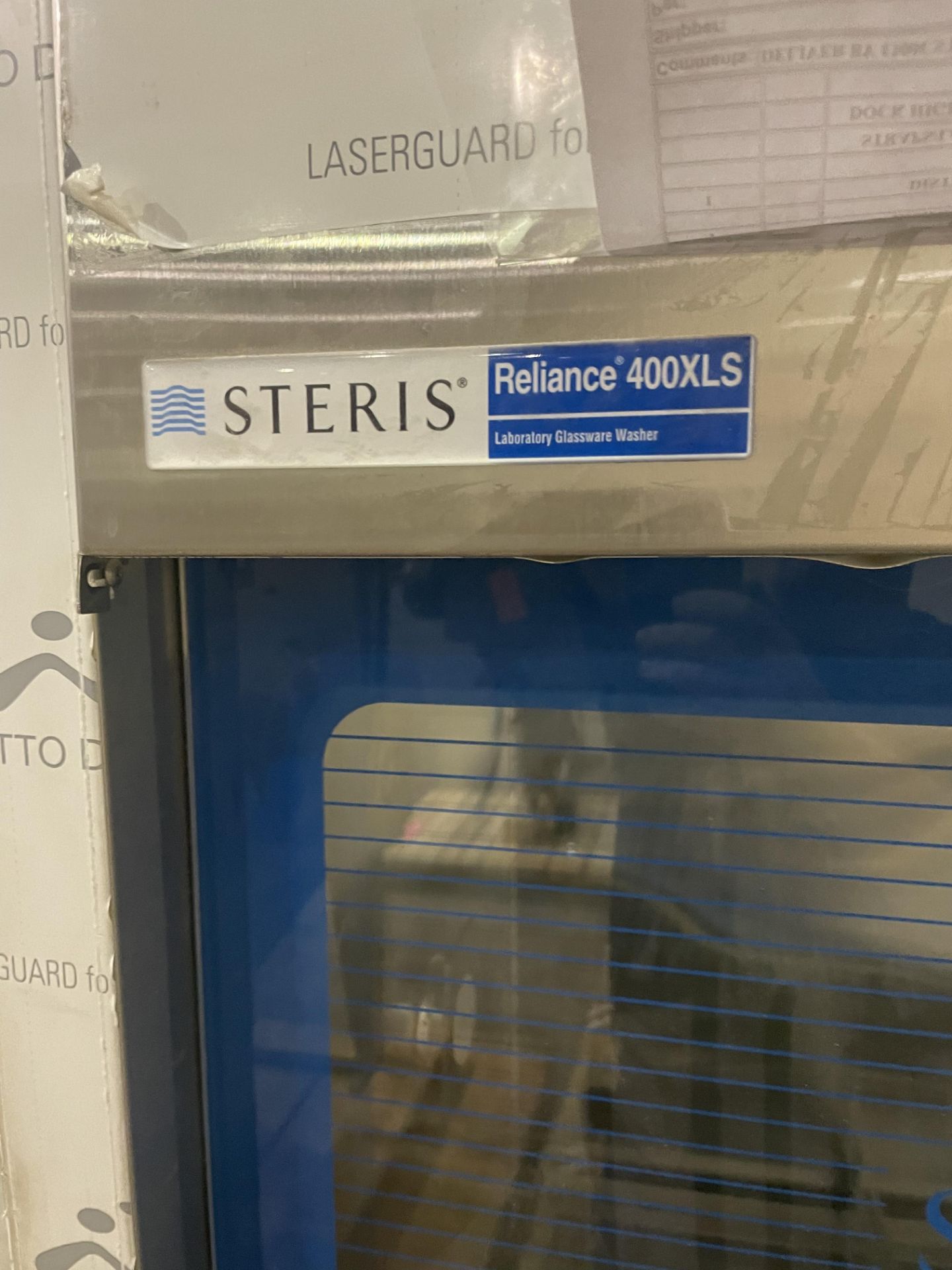 Steris labortary glassware washer model reliance 400xls sn 3627214009 RIGGING/LOADING FEE - $150 - Image 3 of 6