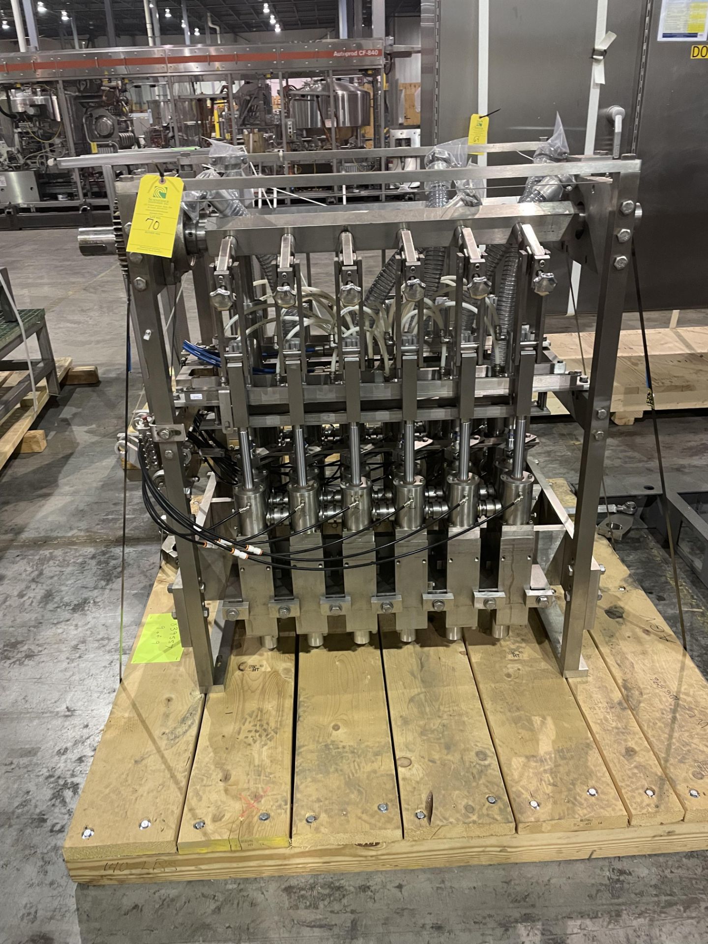 AUTOPROD FILLER HEAD RIGGING/LOADING FEE - $50