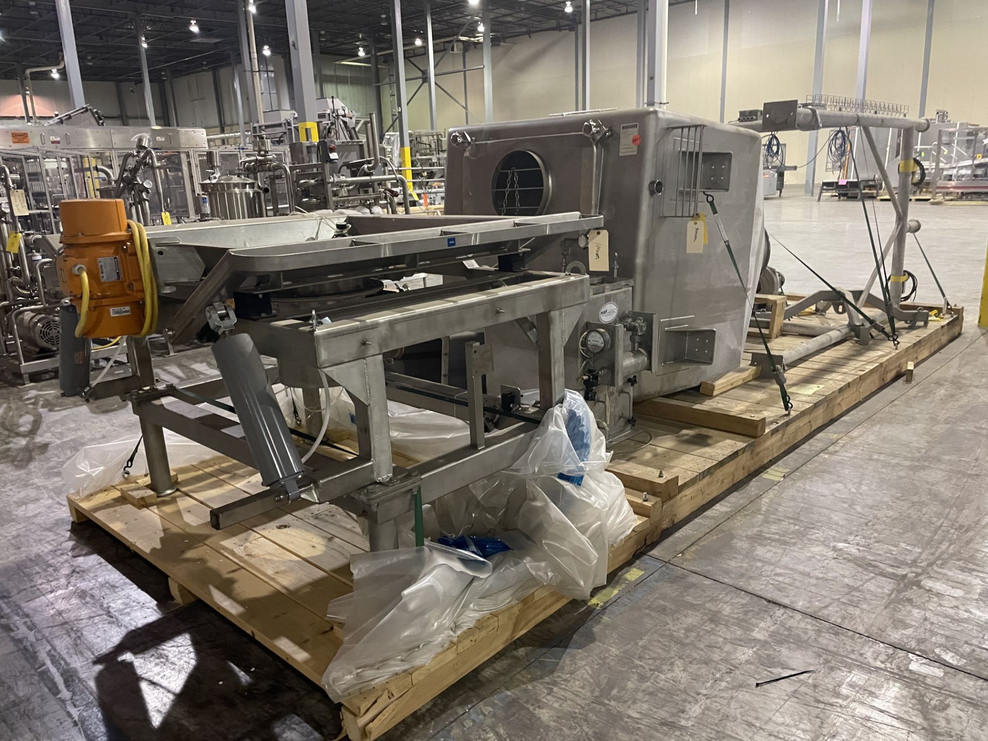 HAF FLOUR BLENDING SKID WITH SUPERSACK UNLOADER RIGGING/LOADING FEE - $350 - Image 2 of 8