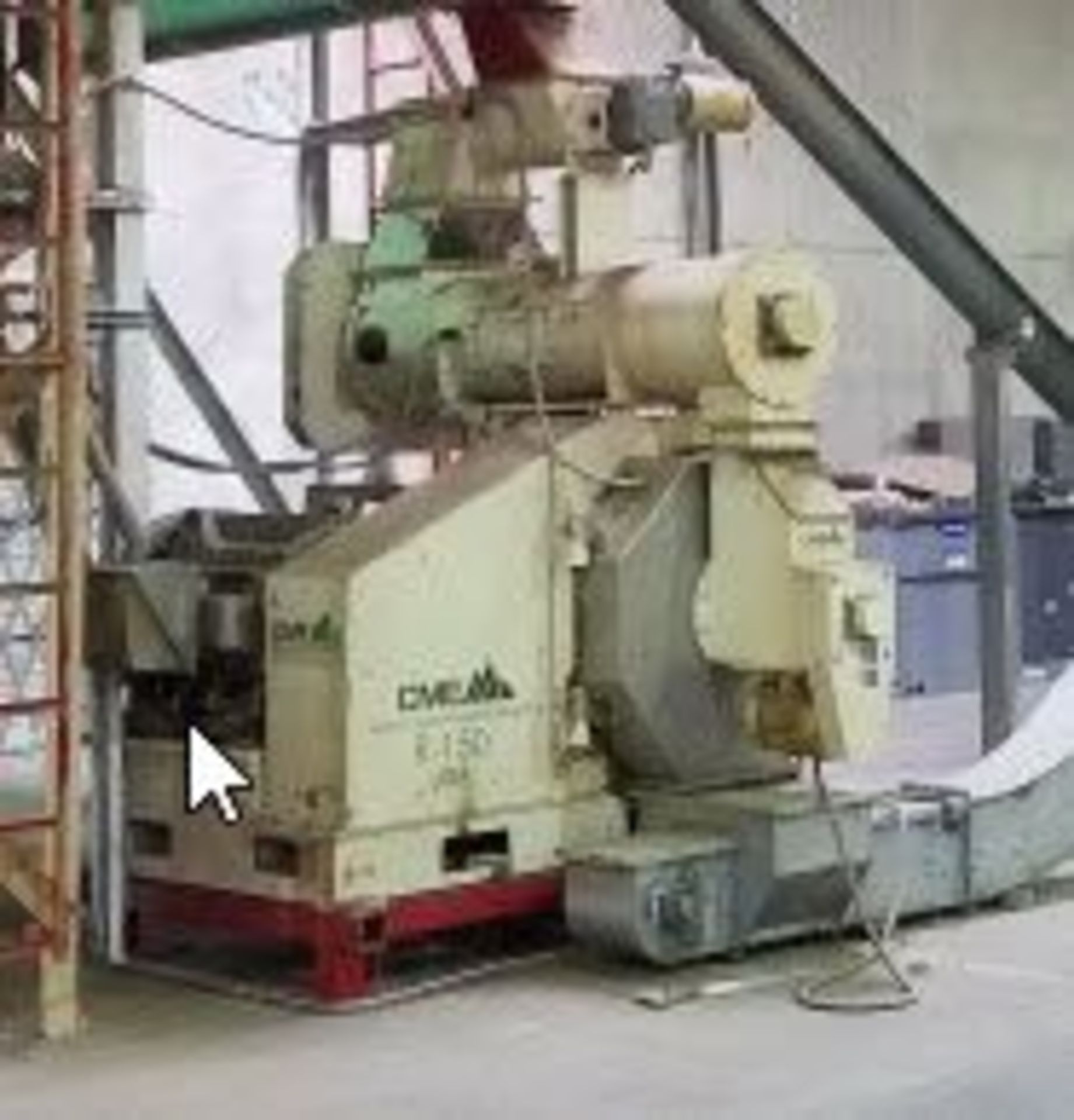 Dallas, TX Colorado Mill Equipment R150 Pellet Mill with feeder, conditioner, force feeder, die, and - Image 2 of 2