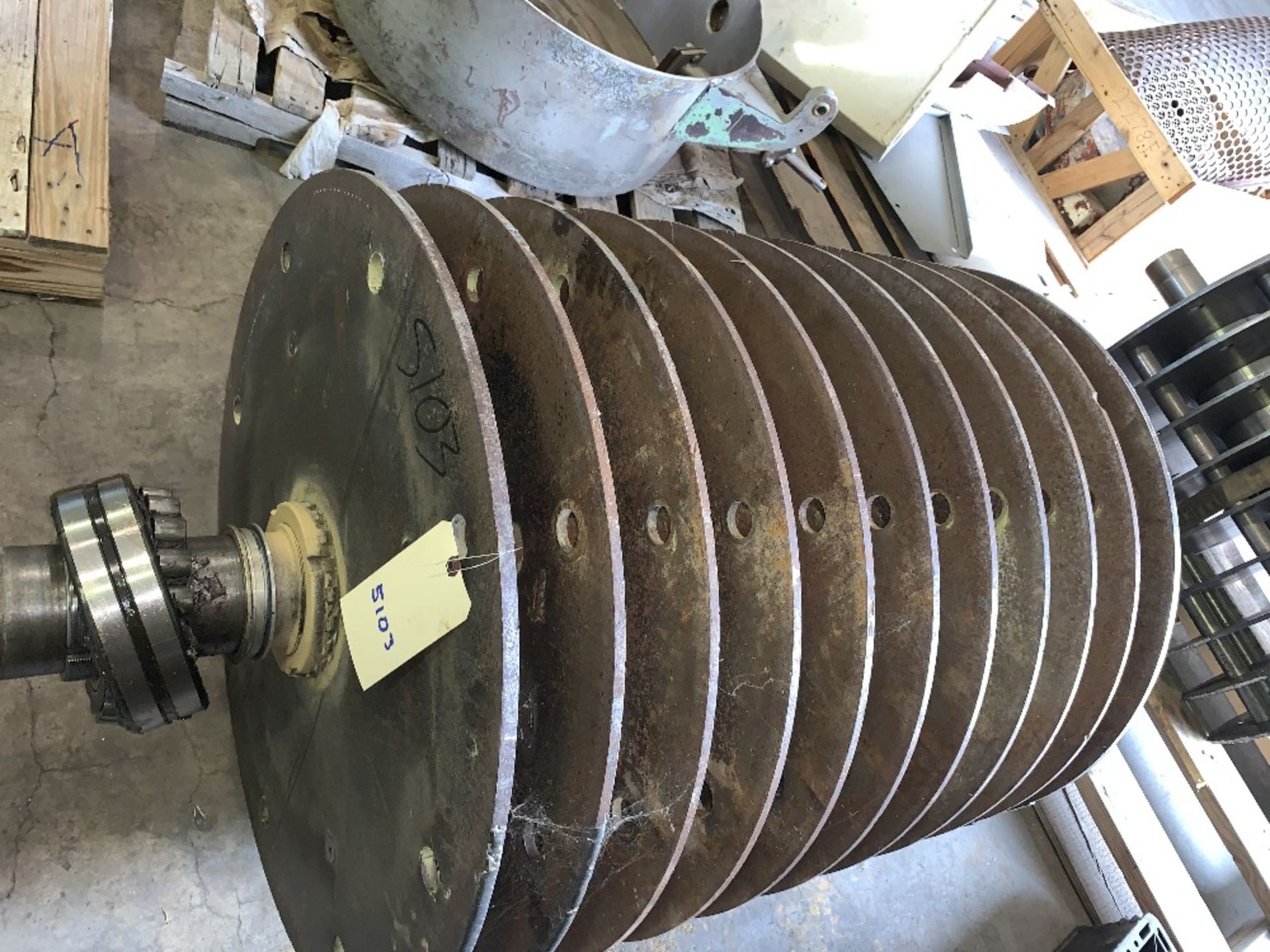 Canon City CO Used 4436 hammermill rotor for champion/bliss hammermill, new replacement cost - Image 2 of 5