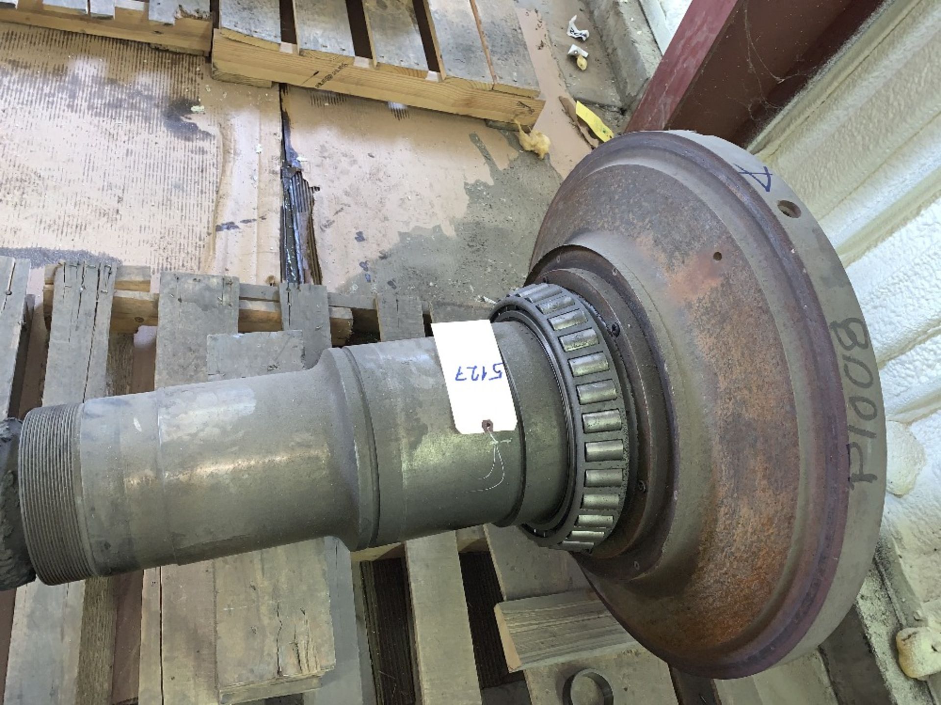 Canon City CO Large CPM pellet mill quill with mainshaft, new replacement cost approximately $25,000