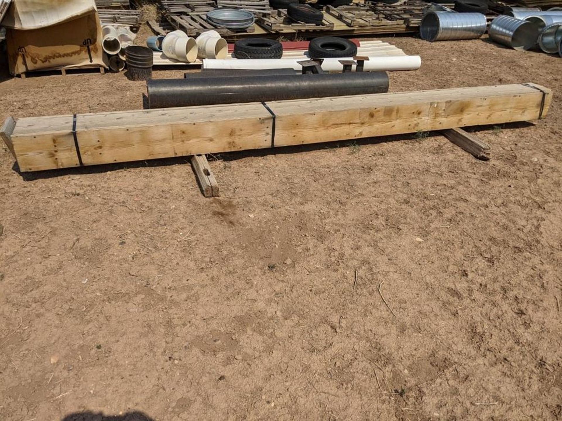 Lot of (2) auger conveyors Size: 15 ft 6 in. -- NOTE FROM SELLER: One still in the crate, never been - Image 2 of 2