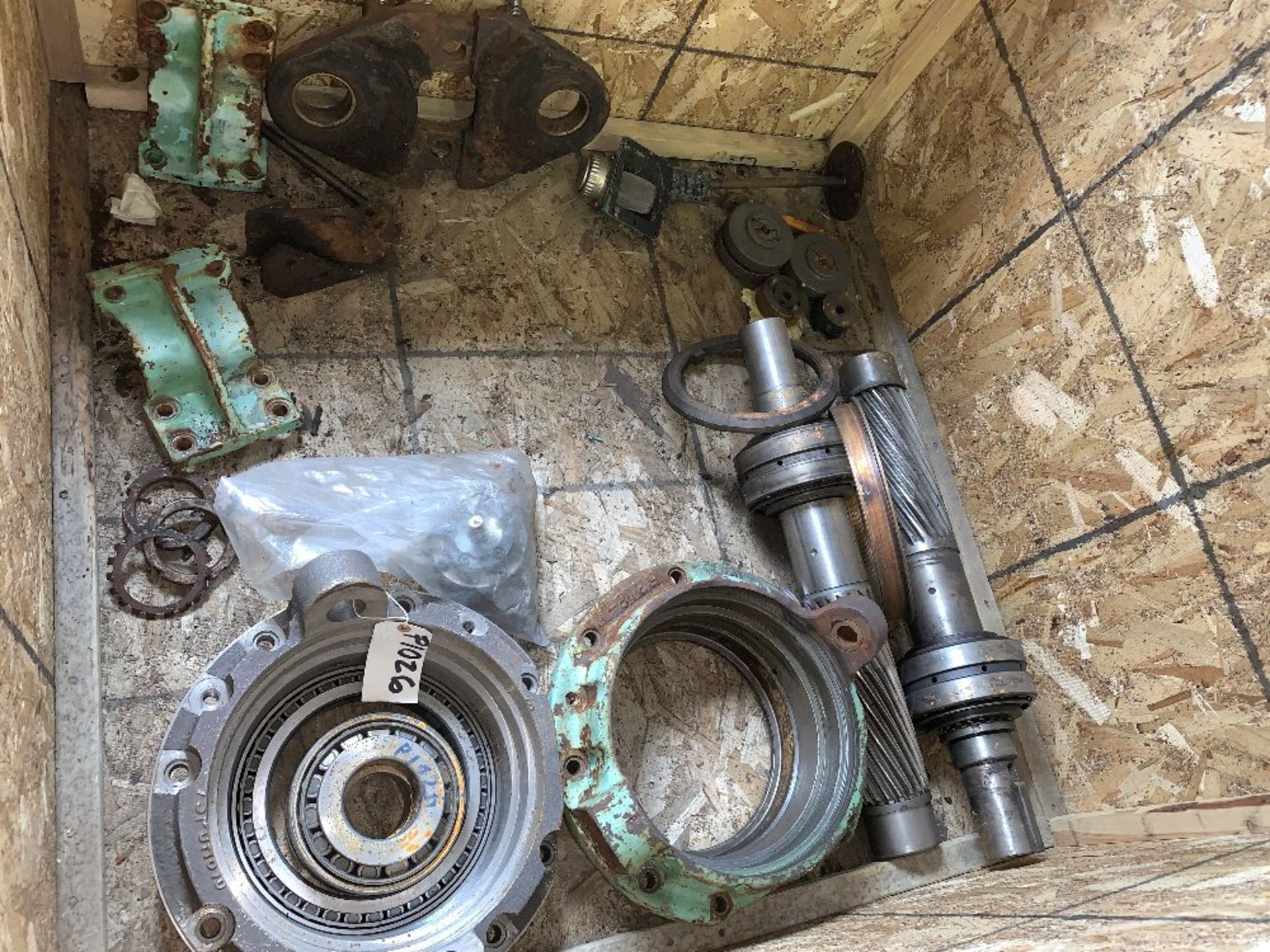 Canon City CO LOT: MISC CPM pellet mill parts including front plate, shear pin outer, gears, oil - Image 3 of 3