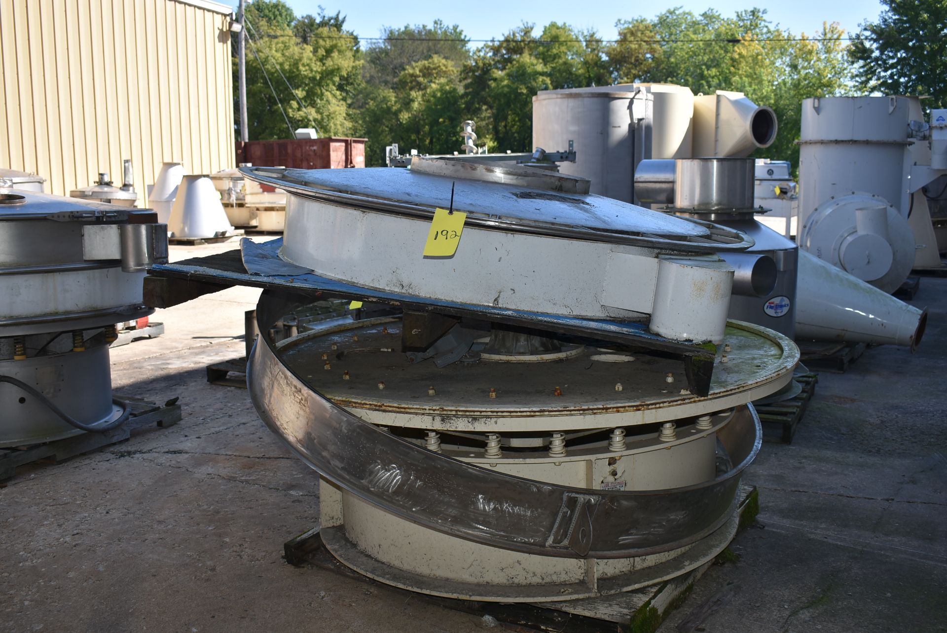 SWECO Model #US72S108 Vibratory Separator, SN 978-47. RIGGING/LOADING FEE $125