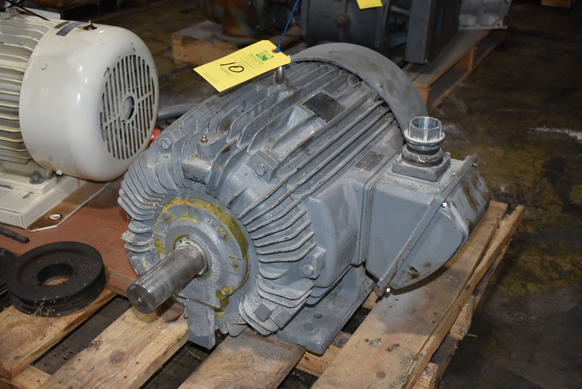 Westinghouse/TECO 50 HP Motor, 230/460 Volt, 1770 RPM RIGGING/LOADING FEE $30