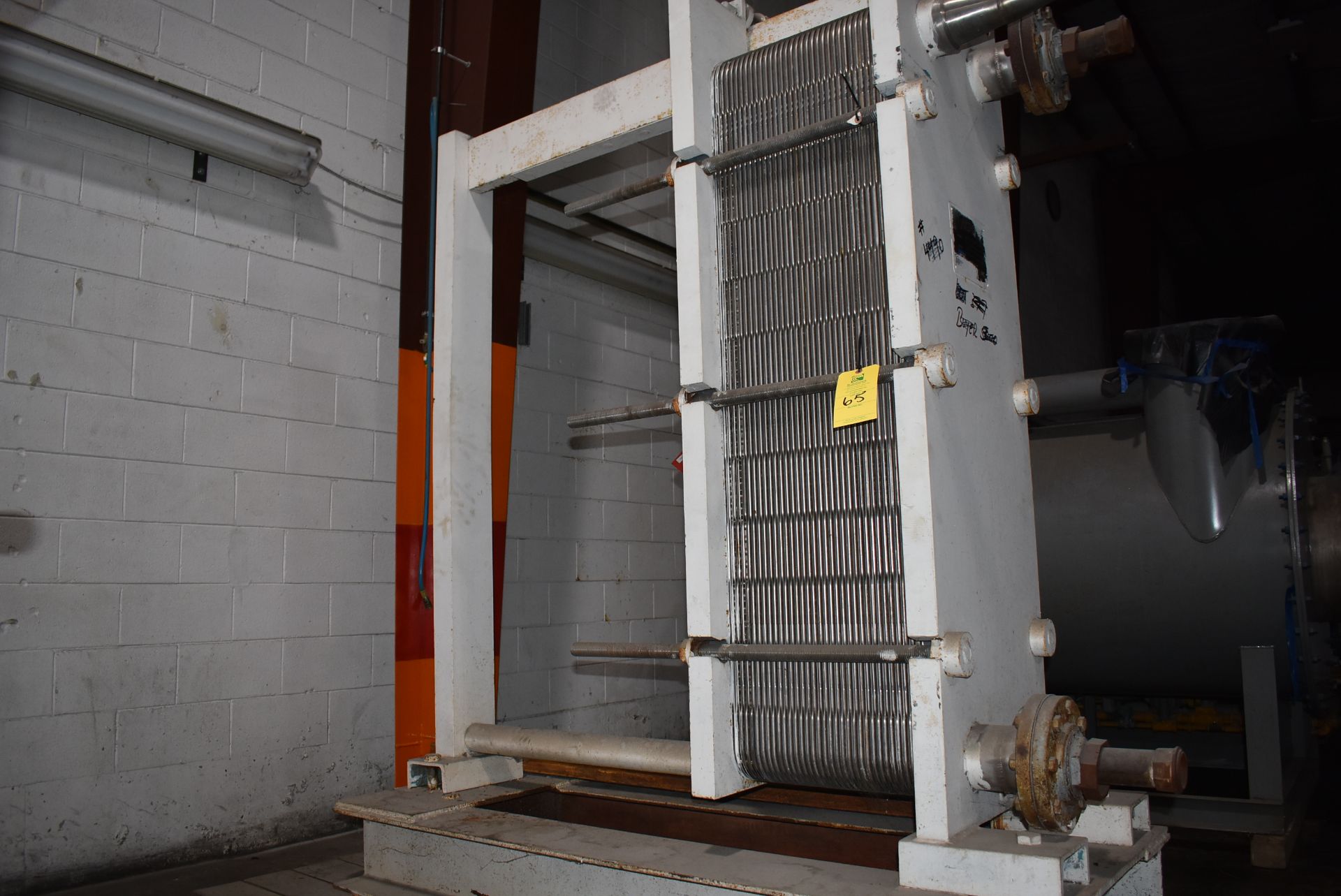 APV Model #R56 Heat Exchanger, SN 15624. RIGGING/LOADING FEE $40