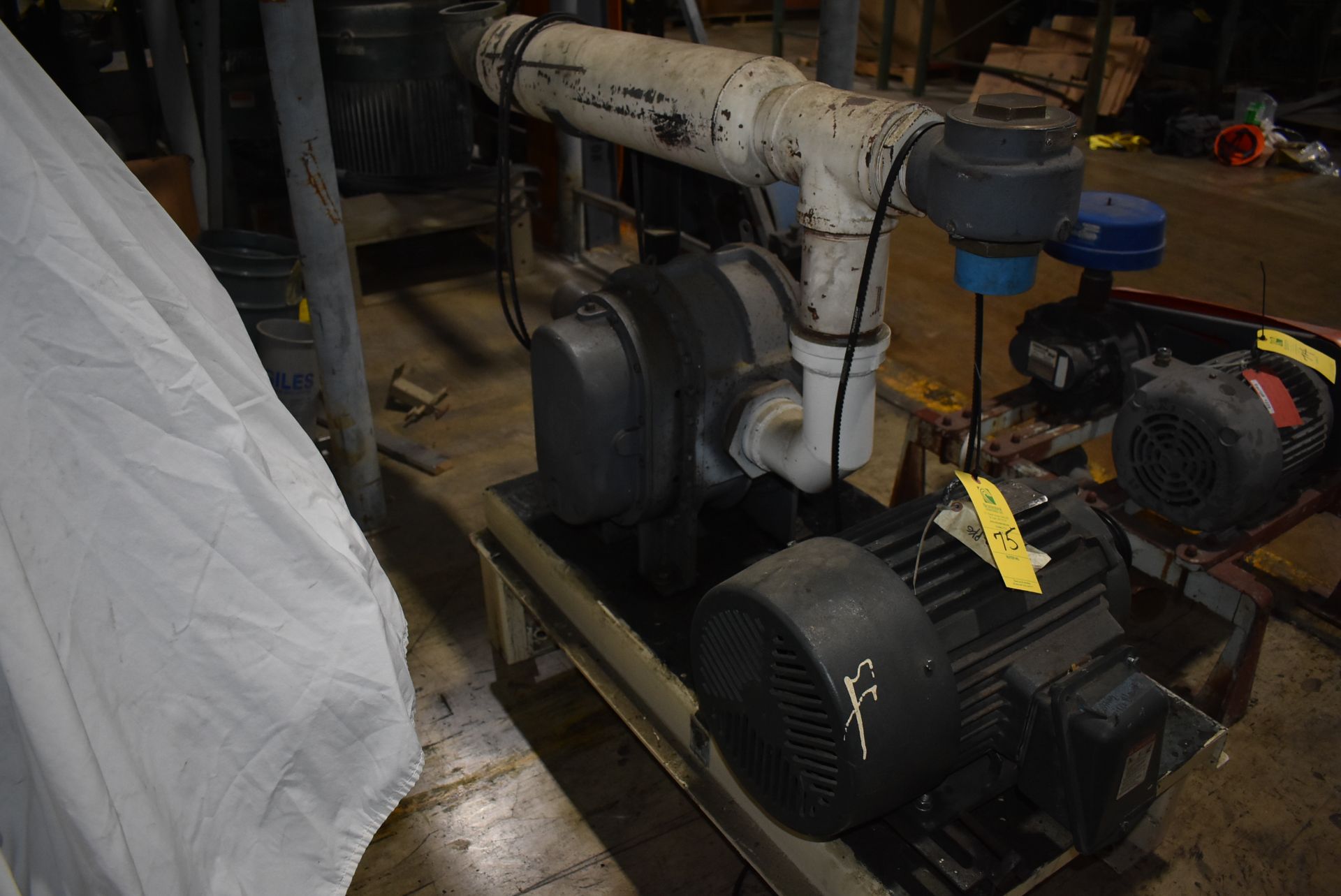 Blower Package w/Toshiba 15 HP Motor. RIGGING/LOADING FEE $30 - Image 2 of 2