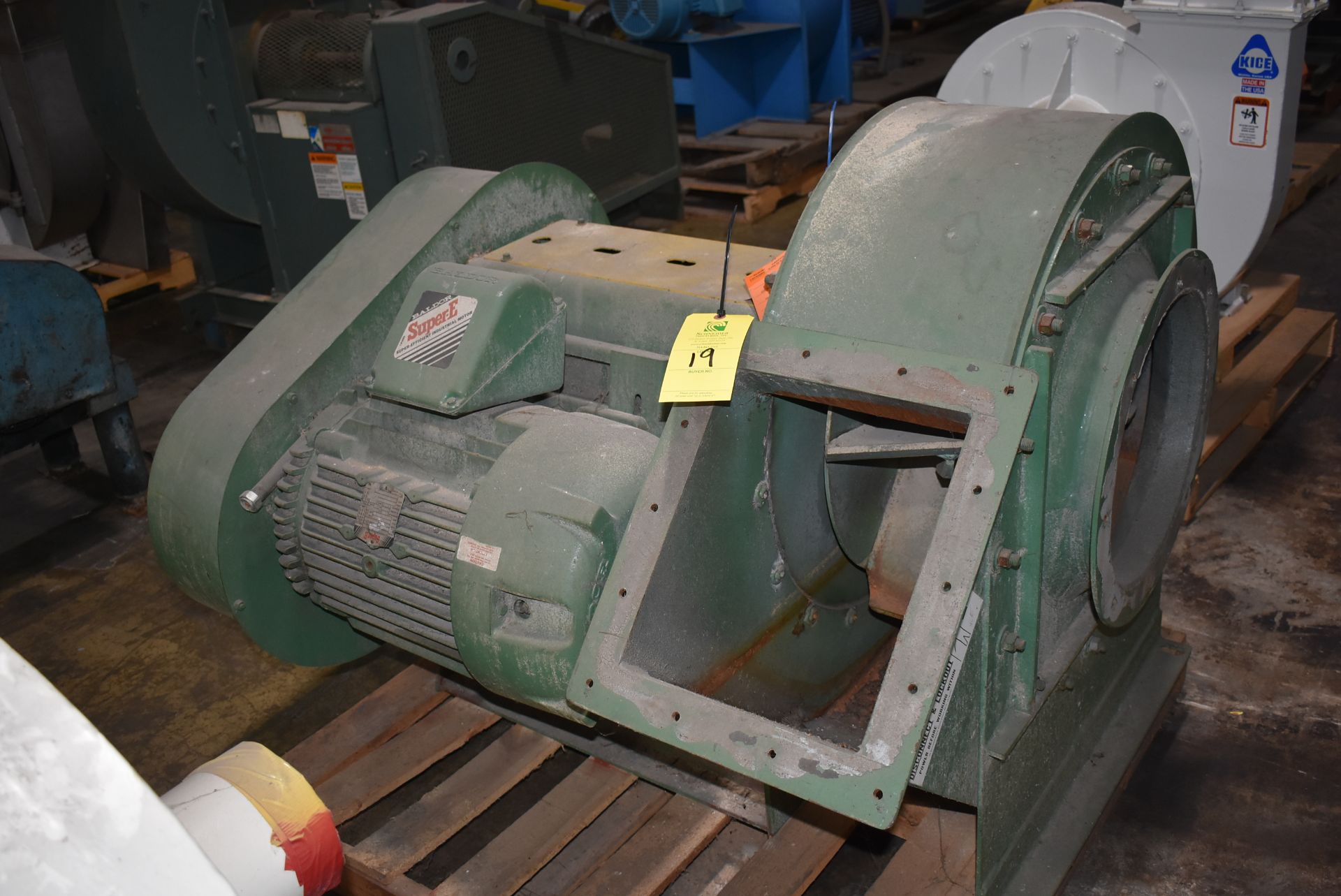 Blower Application Company, 30 HP Blower Unit. RIGGING/LOADING FEE $30