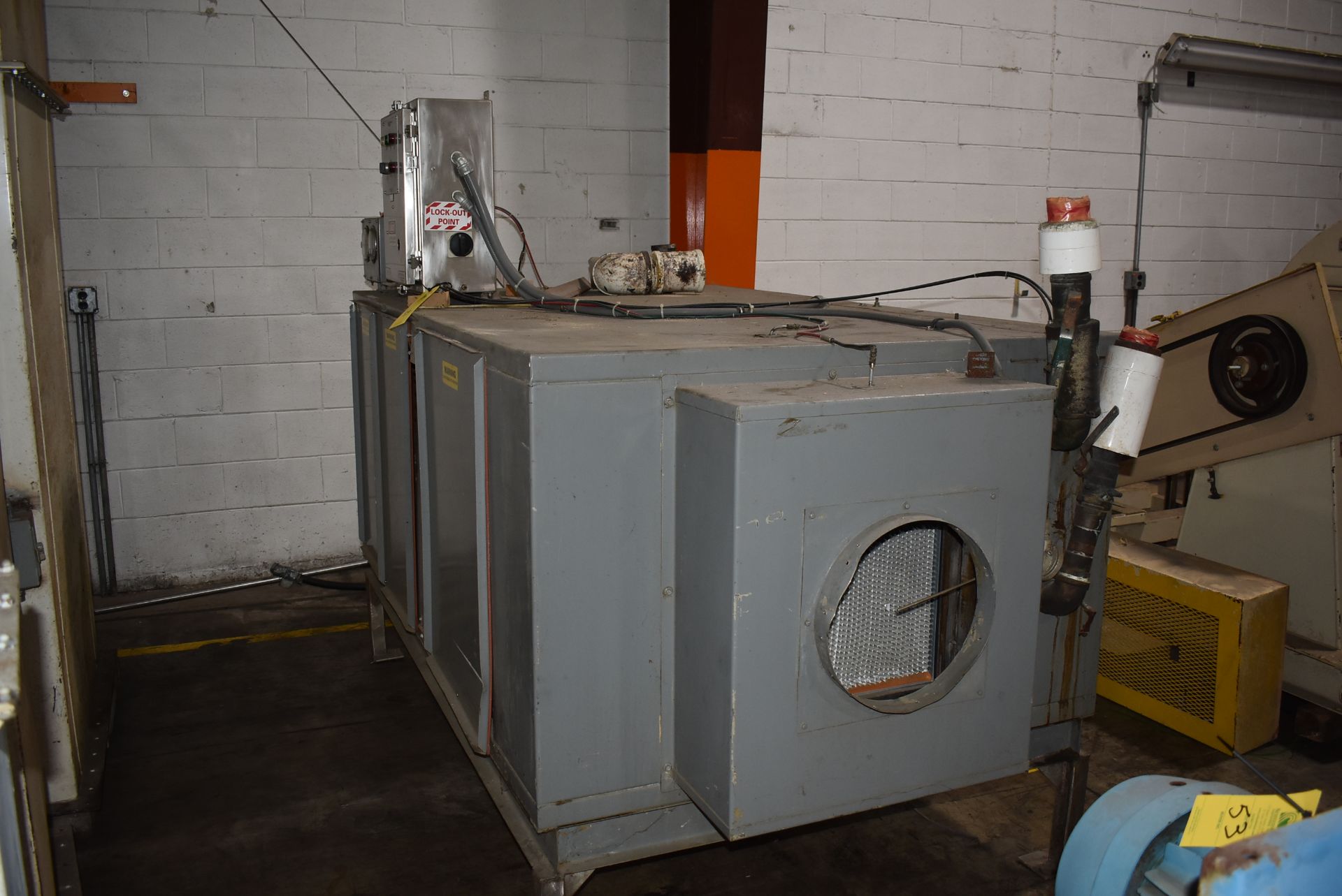 Desicair Model #AHU-1200 Air Handler, Process Air Rated 1200 ACFM. RIGGING/LOADING FEE $40 - Image 3 of 3