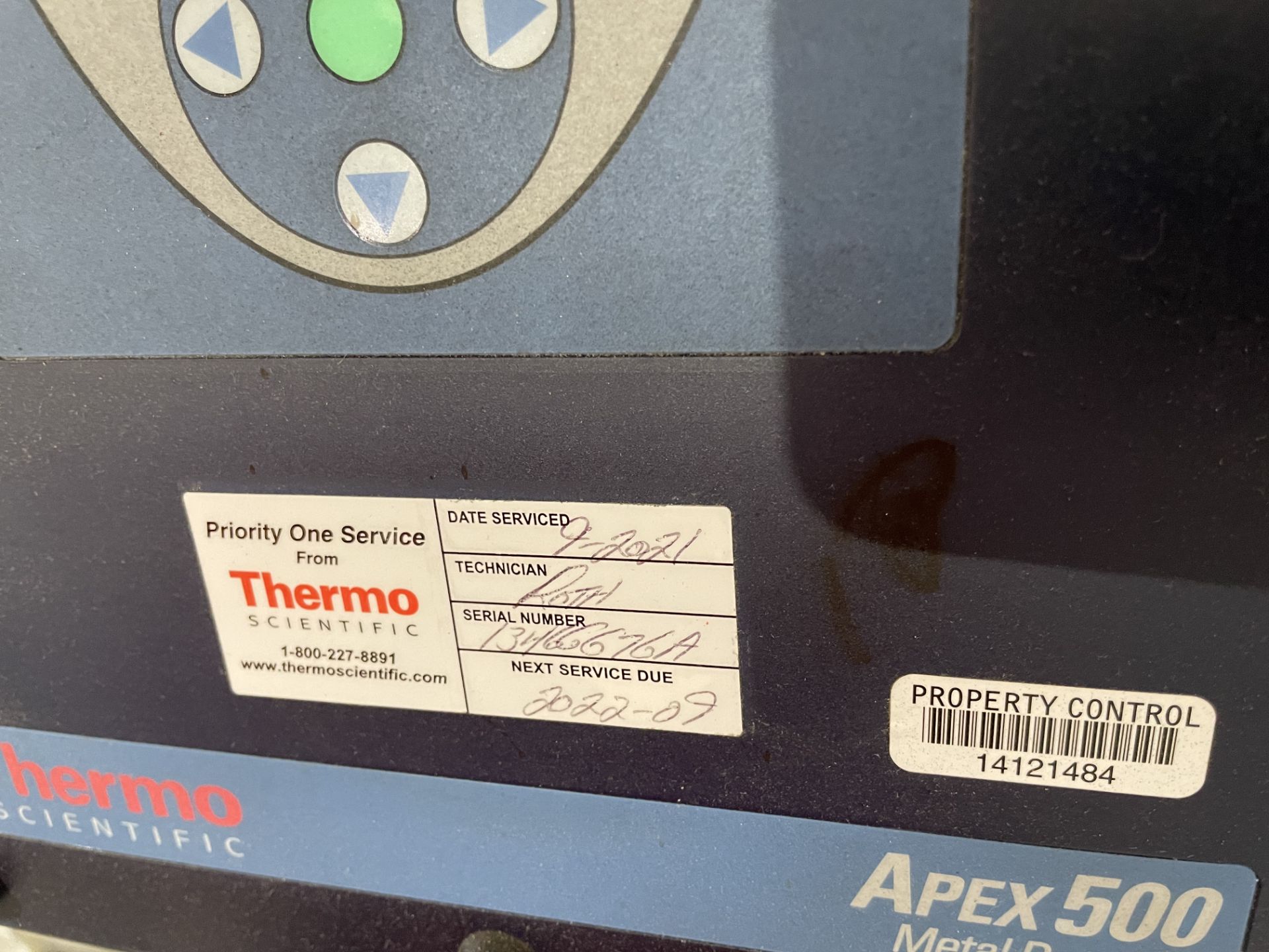 Thermo Scientific Apex 500 Metal Detector 3.5" x 2.5" Aperture, Loading Fee: $500 - Image 2 of 3