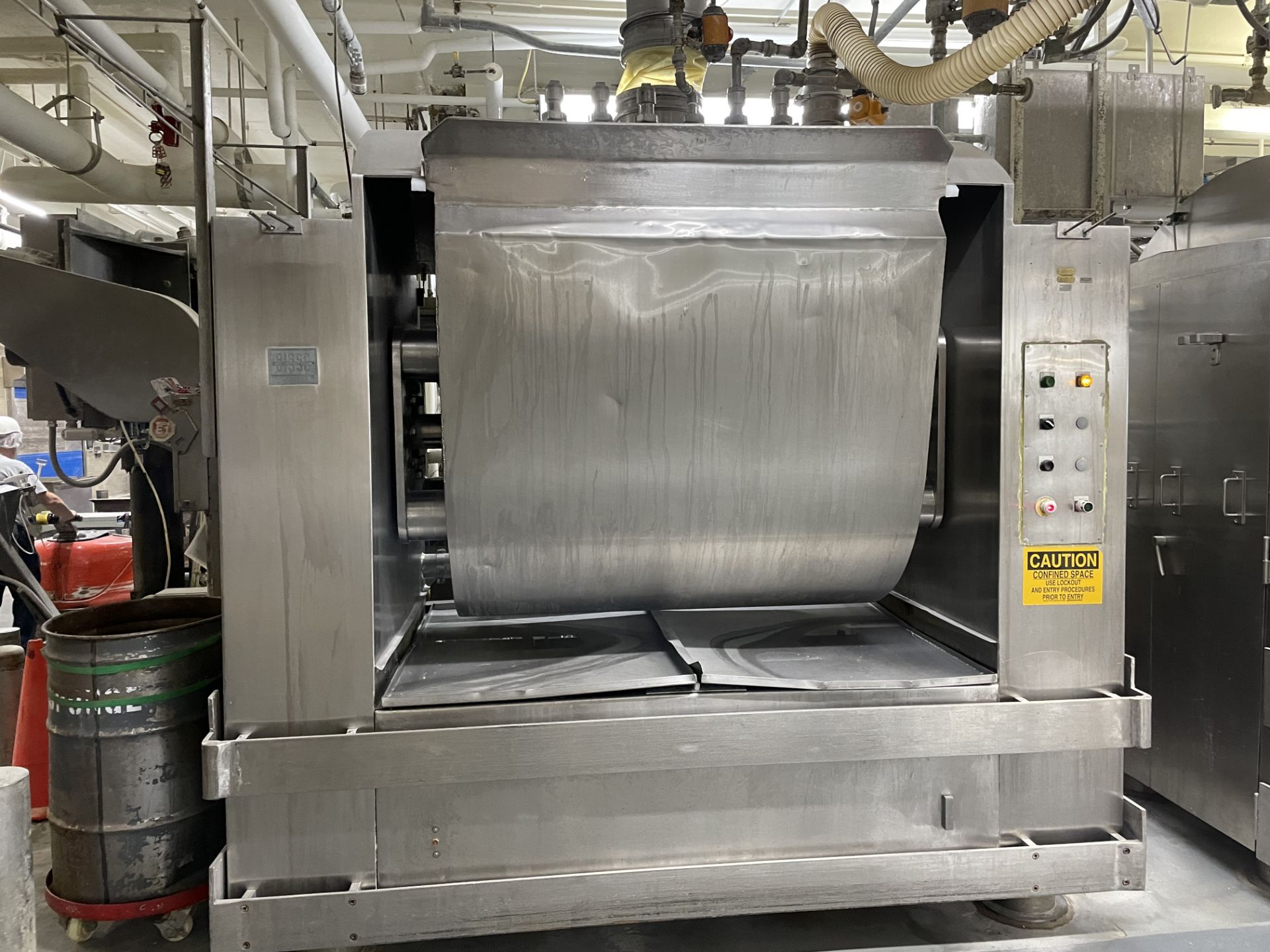 Peerless 9SD Single Sigma 2600 LB Dough Mixer S/N, Loading Fee: $5000