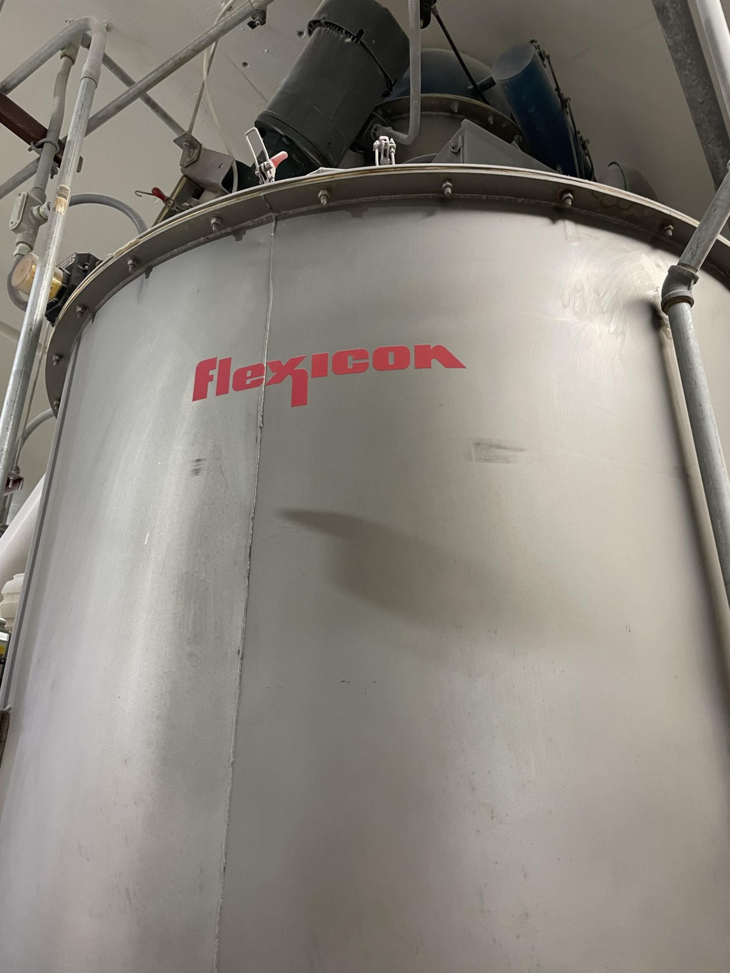 Flexicon Stainless Use Bin with Rortary Valve S/N 50048, Loading Fee: $3000 - Image 3 of 4