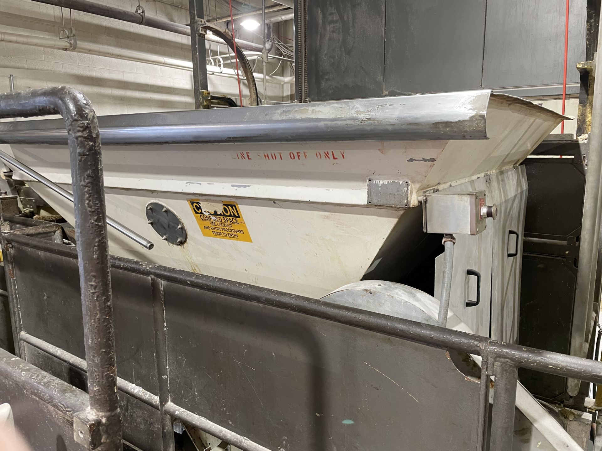 Dough Chunker/Hopper and Lapper Believed Baker Perkins 53" Wide, Loading Fee: $6500 - Image 12 of 12