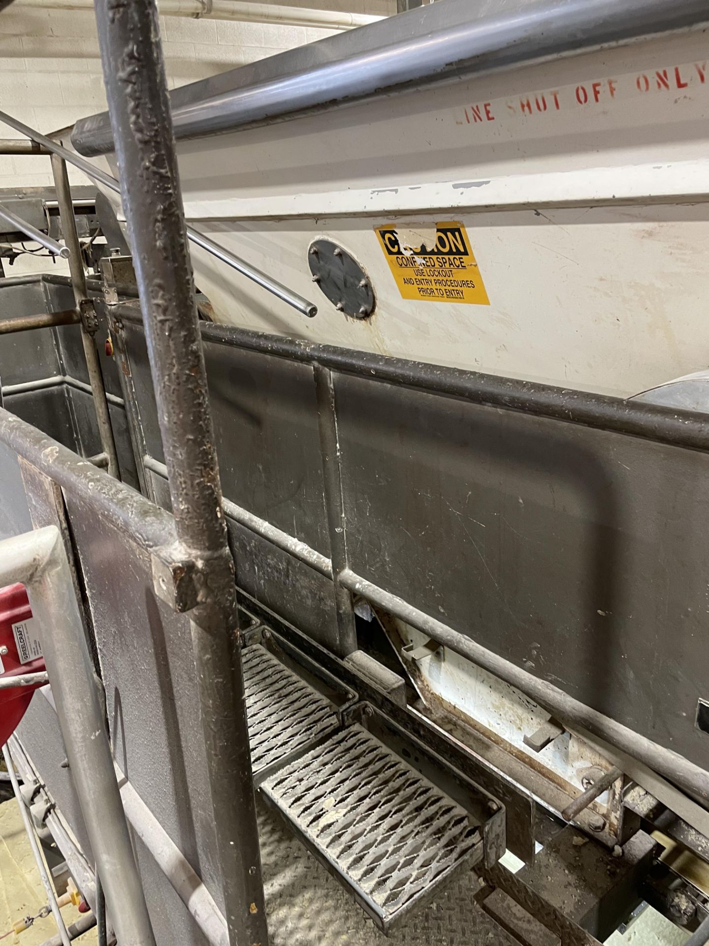 Dough Chunker/Hopper and Lapper Believed Baker Perkins 53" Wide, Loading Fee: $6500 - Image 10 of 12