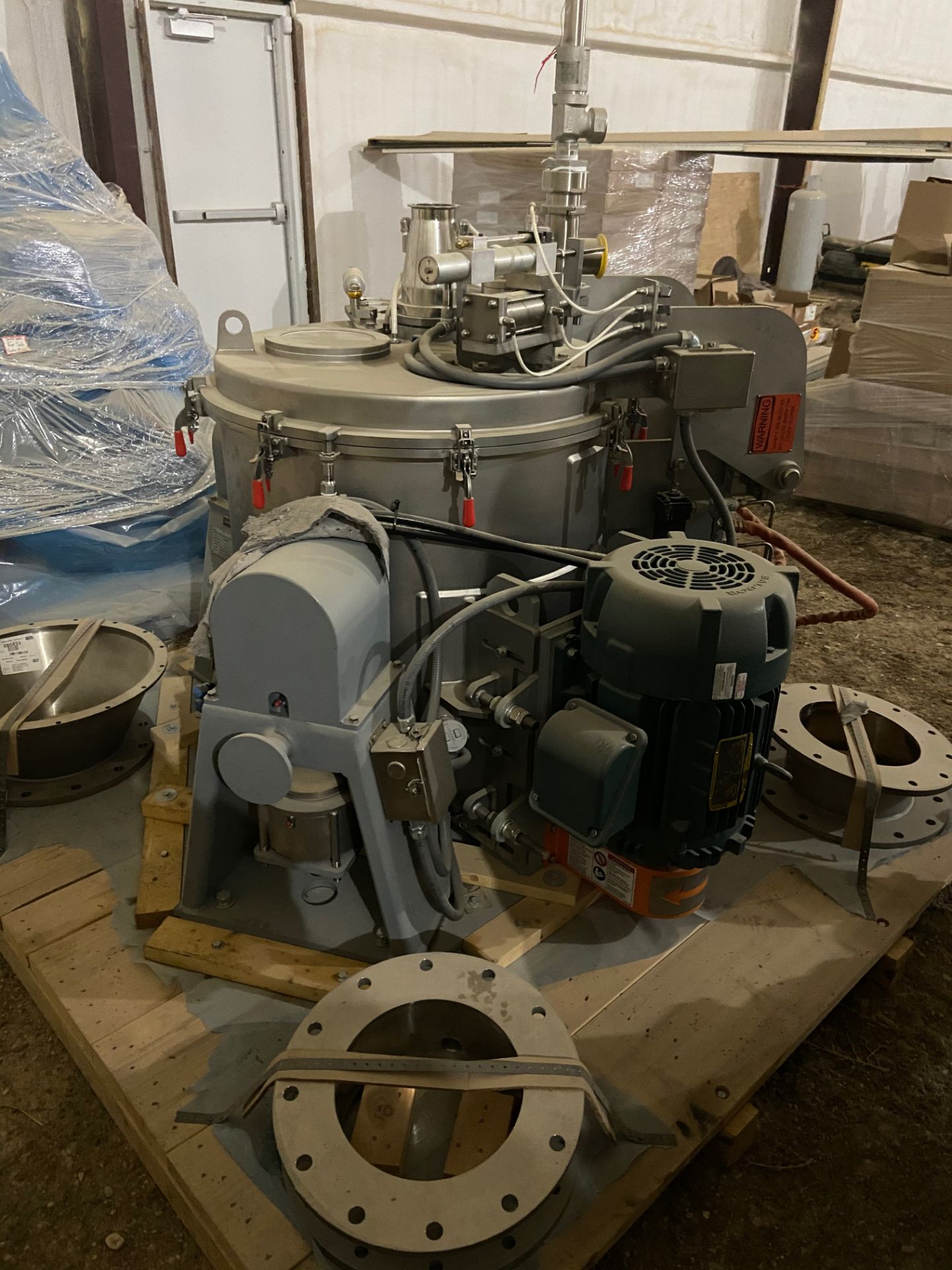 NEW Western States Machine Co. Centrifuge w/ PLC and Gate Valve, Model# Q-120, Serial# 714, 30 HP, - Image 3 of 15