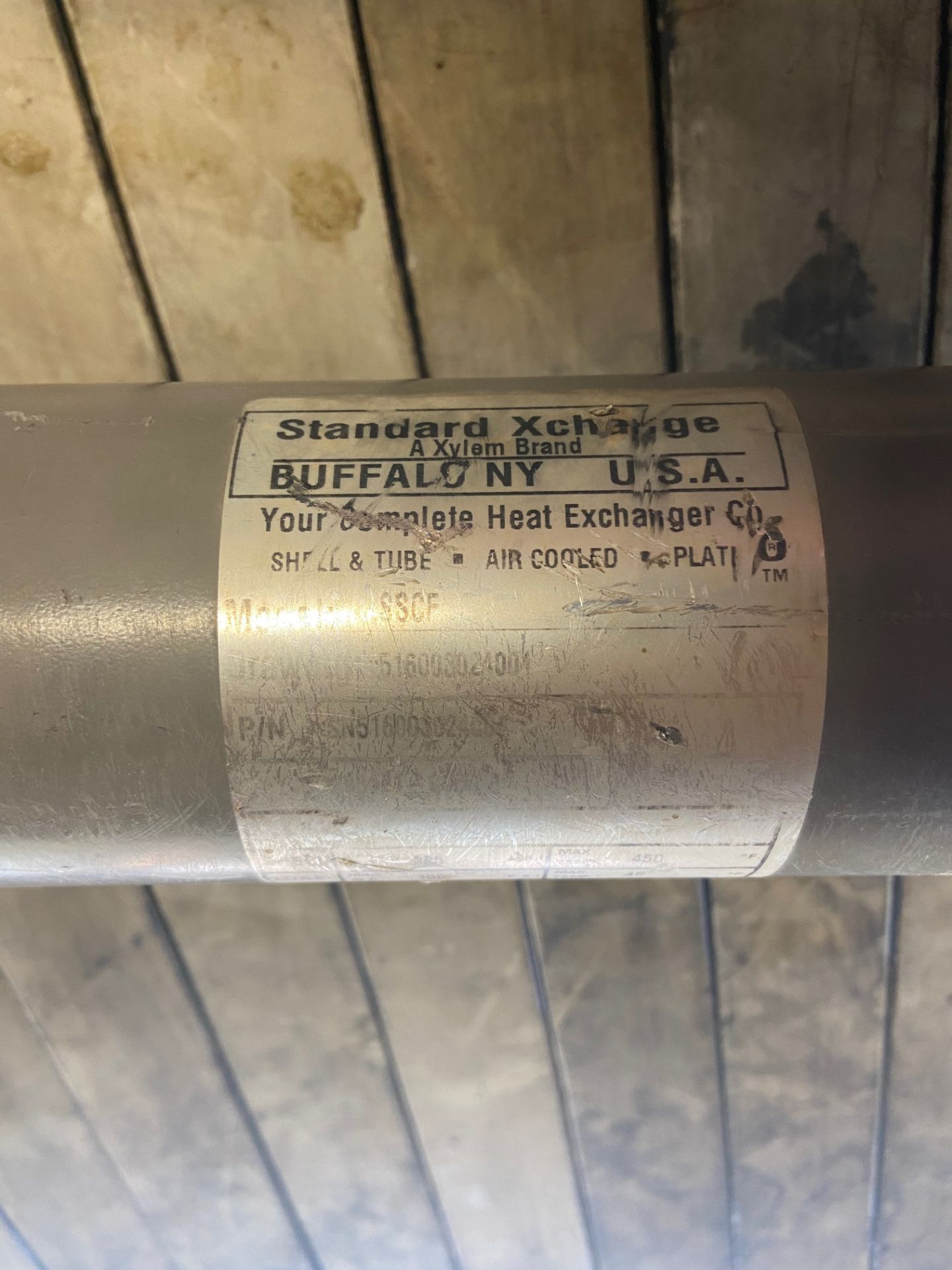 Standard Xchange Stainless Steel Heat Exchangers (1" NPT), Model# SSCF, Rigging/ Loading Fee: $10 - Image 3 of 6