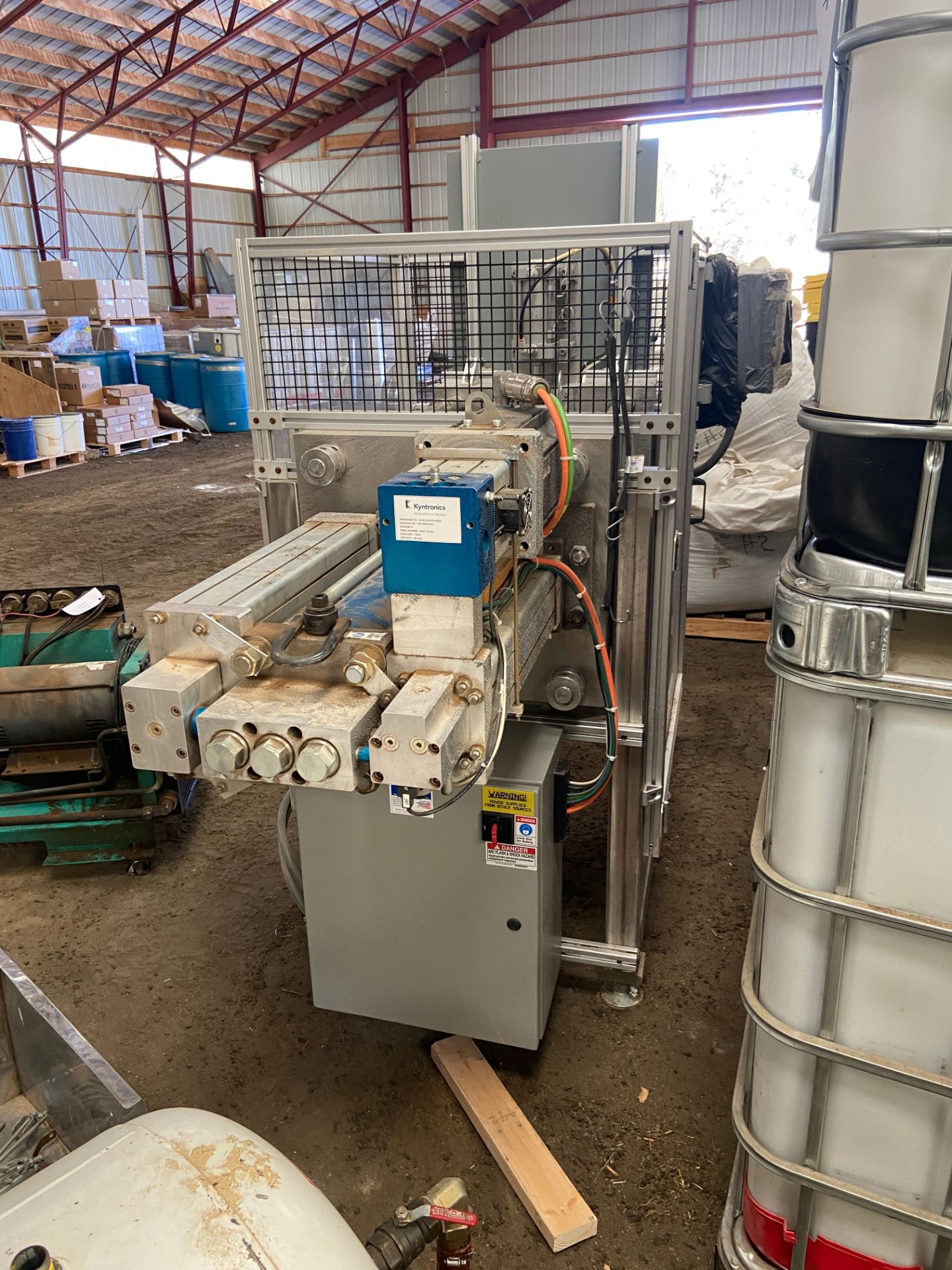 Kyntronics Hydraulic Actuator Press, Serial# 34187-01-001, Year 2019, Rigging/ Loading Fee: $50 - Image 3 of 9
