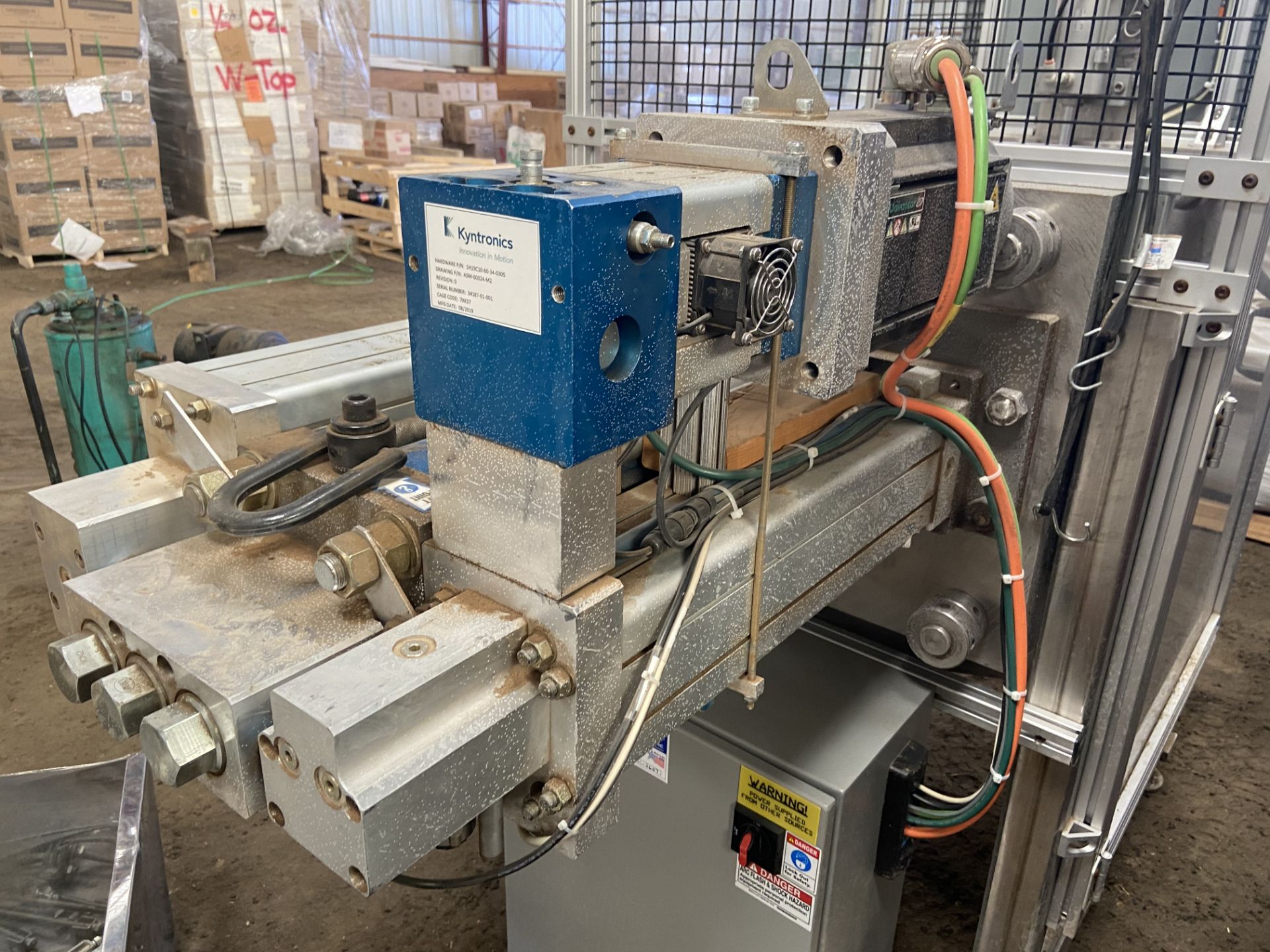 Kyntronics Hydraulic Actuator Press, Serial# 34187-01-001, Year 2019, Rigging/ Loading Fee: $50 - Image 5 of 9