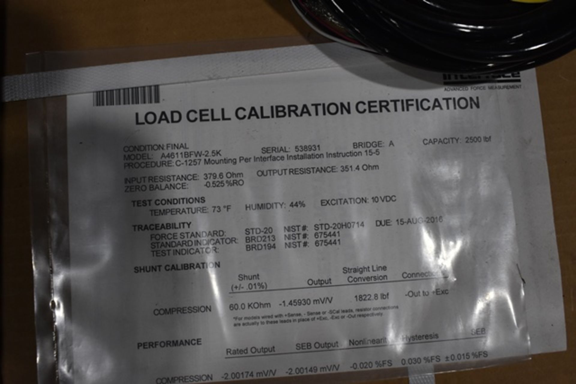 (6) Conveyor Components Model #RS-2 Safety Stops, (1) 1 1/2 Baldor Motor, (4) Interface Load Cycles - Image 2 of 3