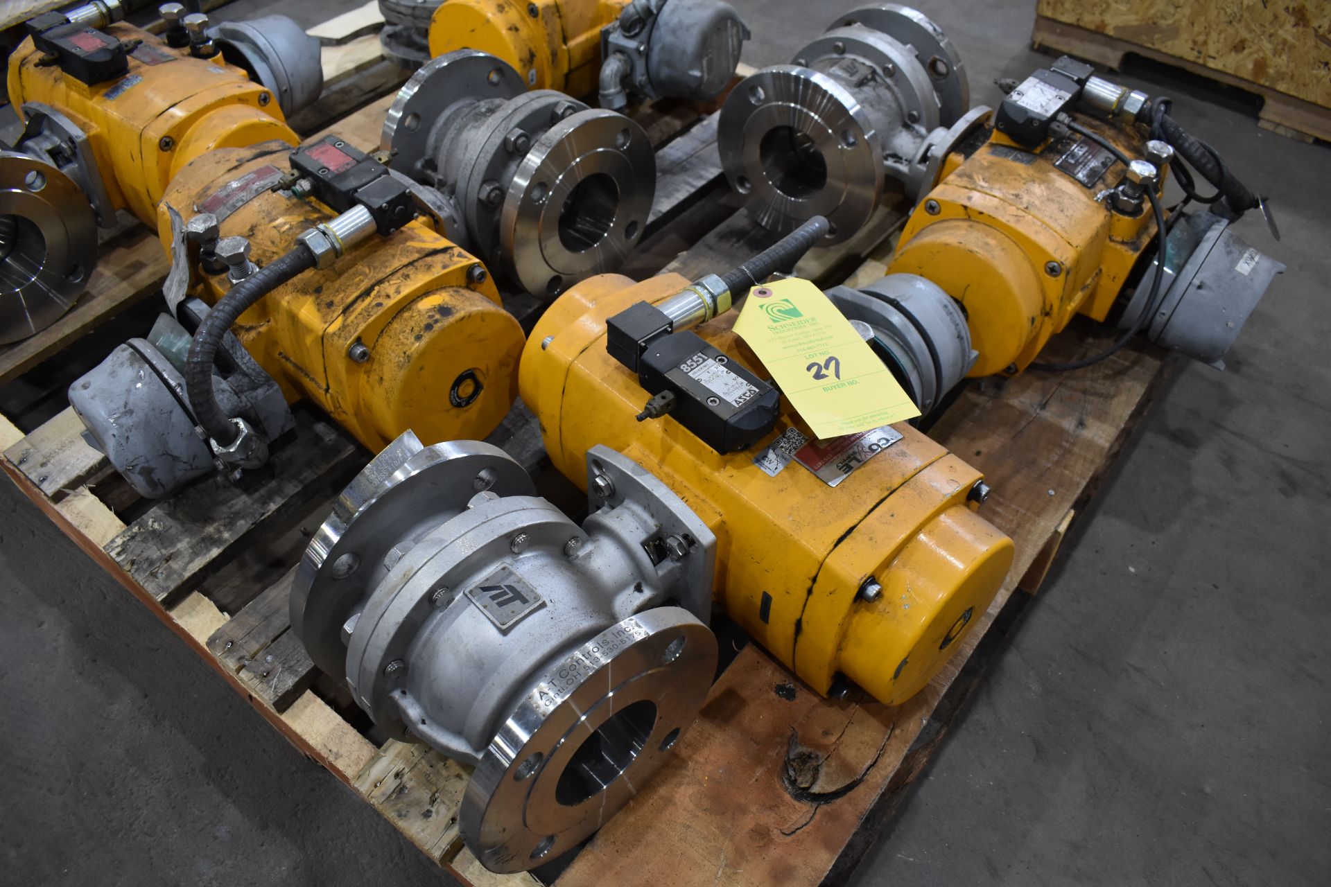 (5) Coyle Actuators, Switches, and SS Valves - Assorted - Image 2 of 3