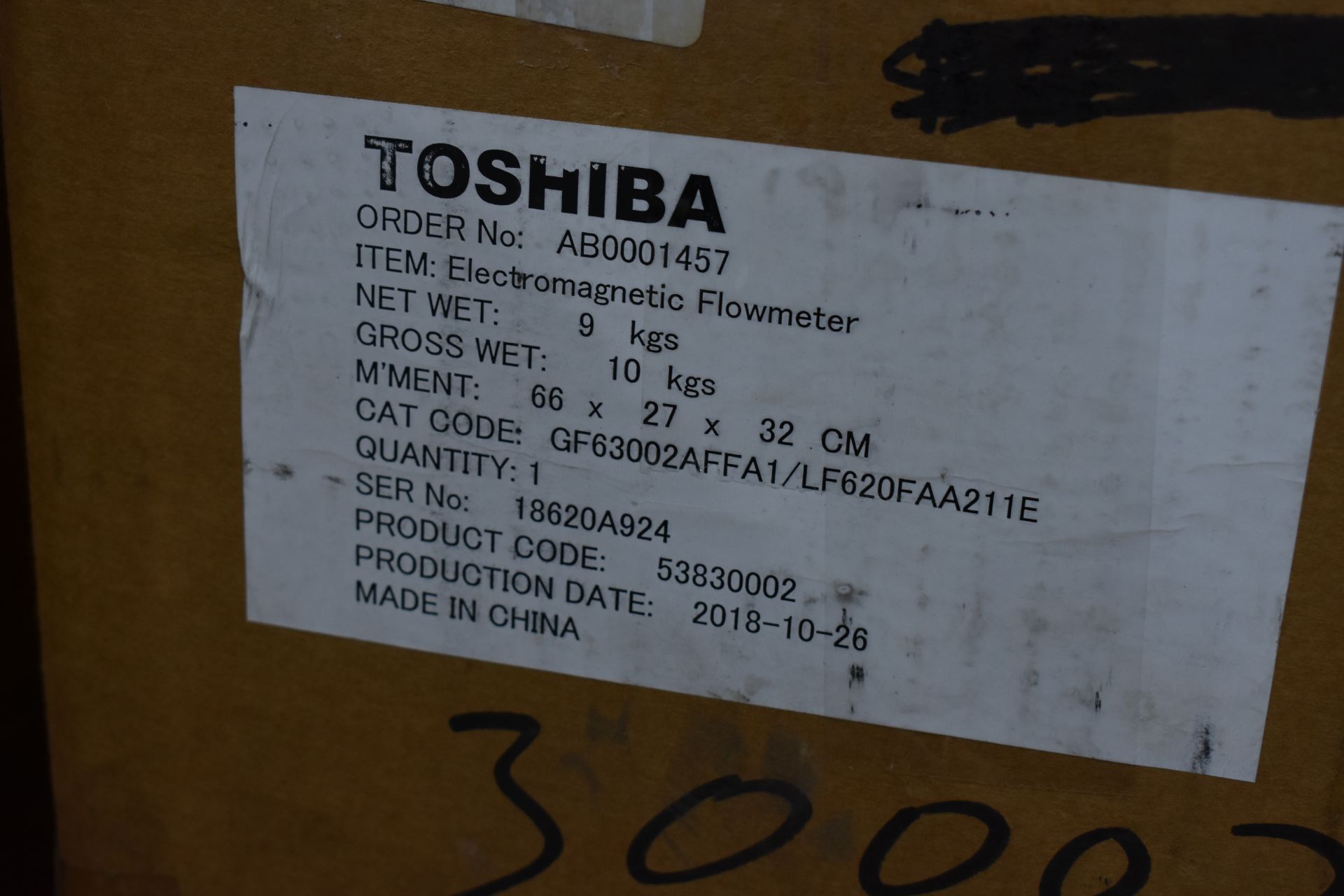 Donaldson Model #SPB-15 Fan, (2) MX-Magflow Meters, (2) Crouse Hinds Cat PVM9L/Valve, (2) Toshiba - Image 3 of 4