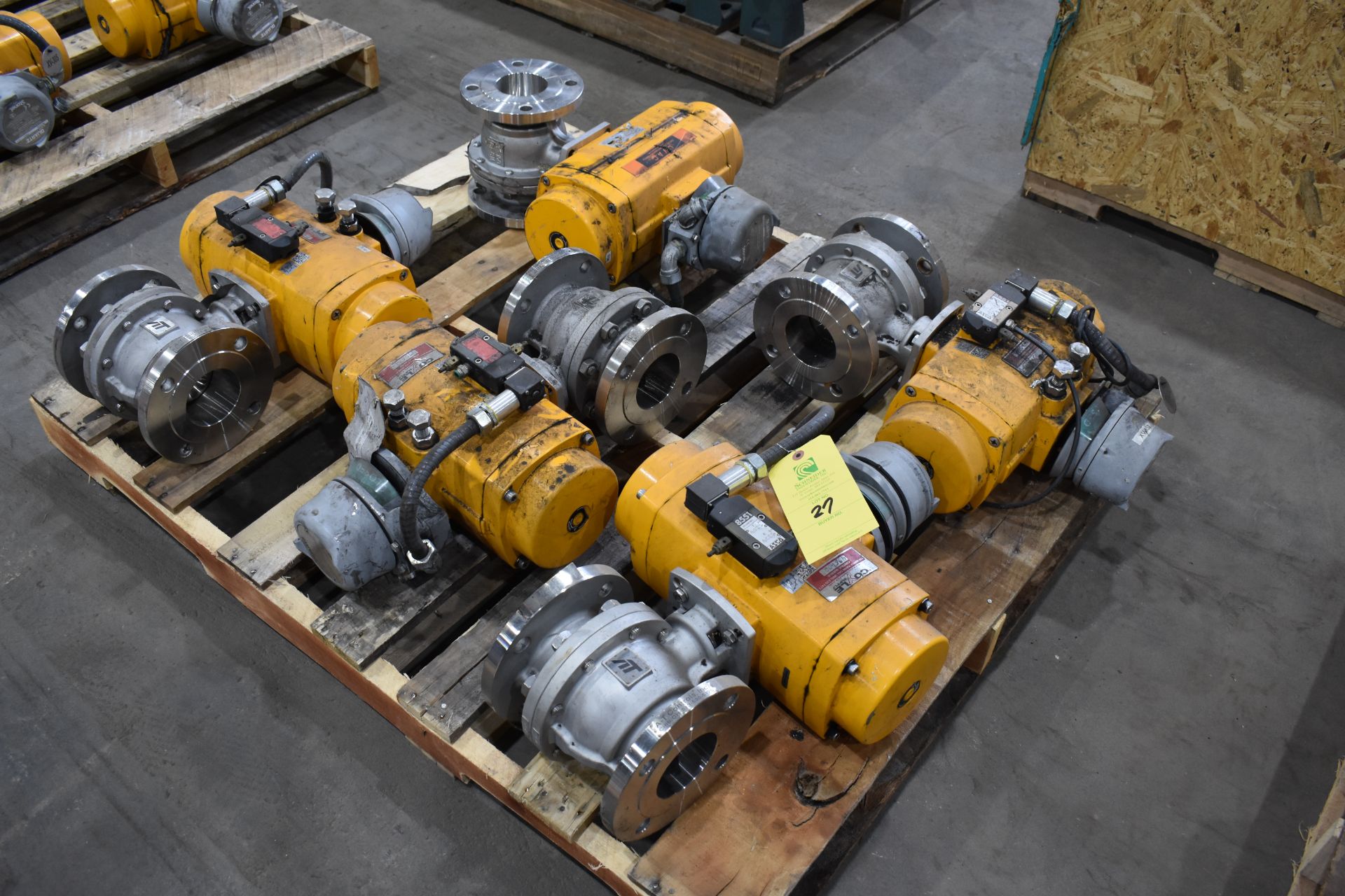 (5) Coyle Actuators, Switches, and SS Valves - Assorted