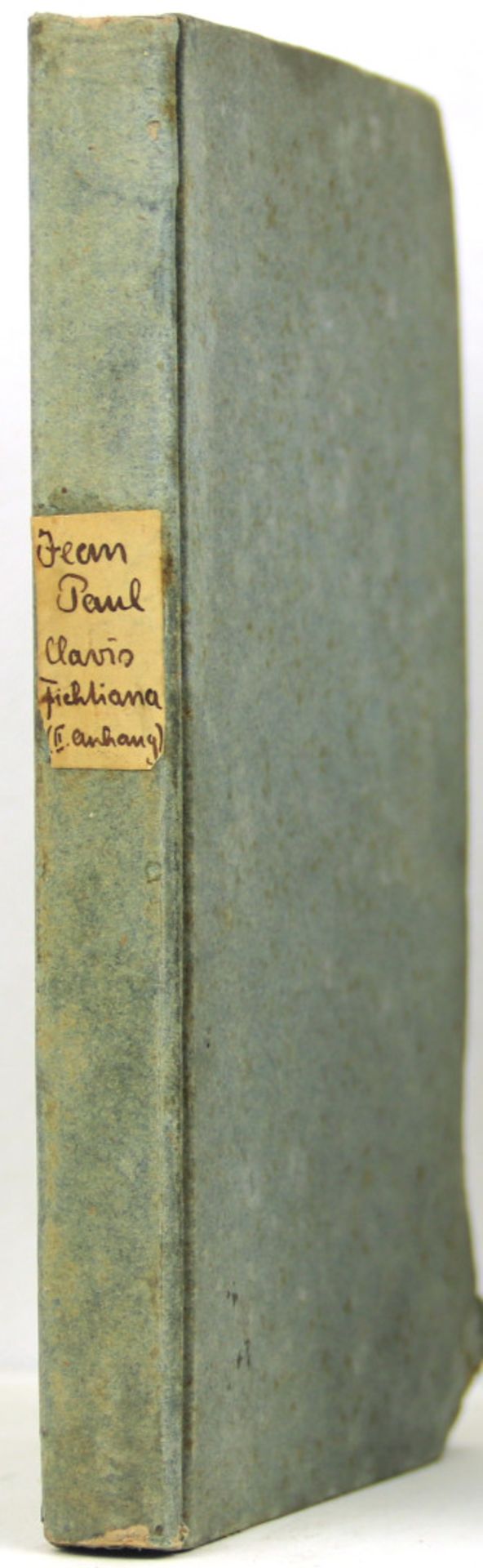  Jean Paul (d. i. Johann Paul Friedrich Richter): Clavis Fichtiana seu Leibgeberiana. - Bild 2 aus 2