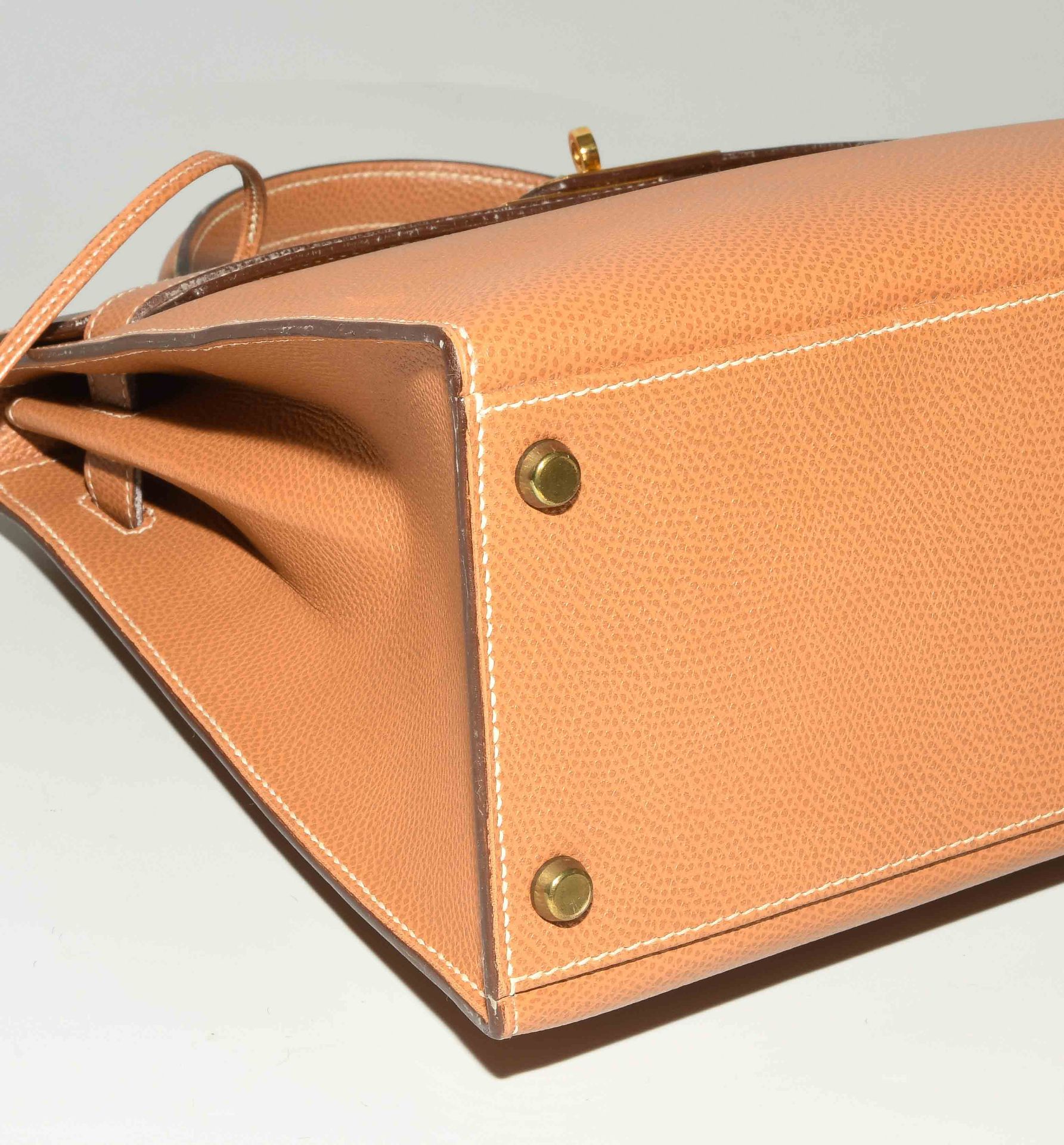 Hermès, Handtasche "Kelly sellier" 32 - Image 8 of 12