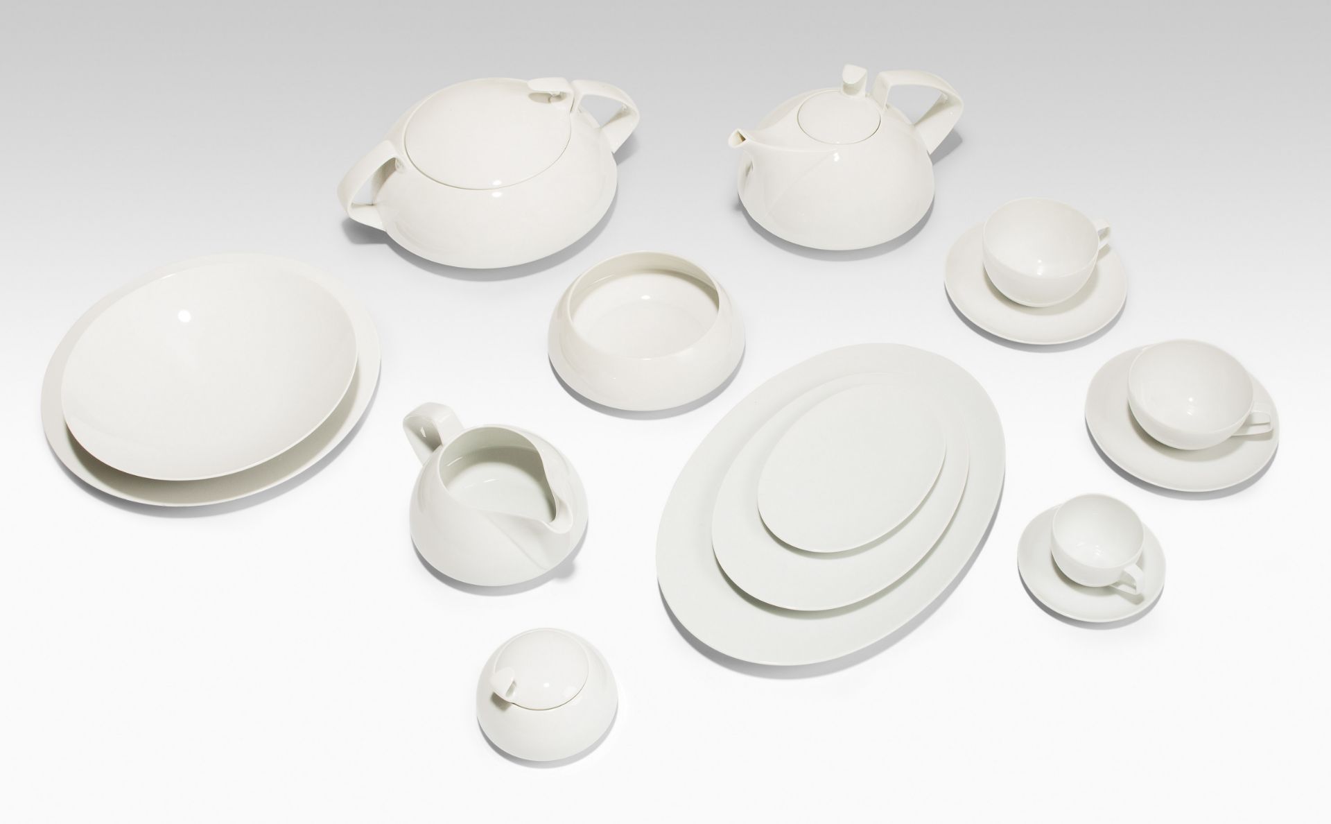 Rosenthal, Tafel- und Teeservice "TAC Gropius Weiss"