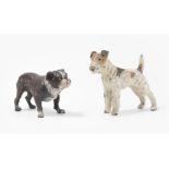 Tierfiguren: Mops und Terrier